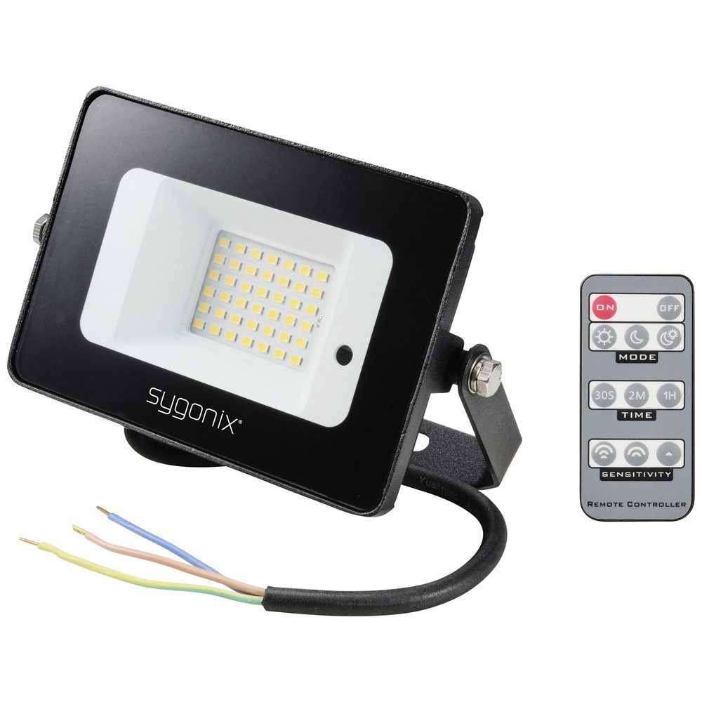 Sygonix LED Flutlichtstrahler Sygonix SY-5995280 LED-Außenstrahler mit Bewe günstig online kaufen