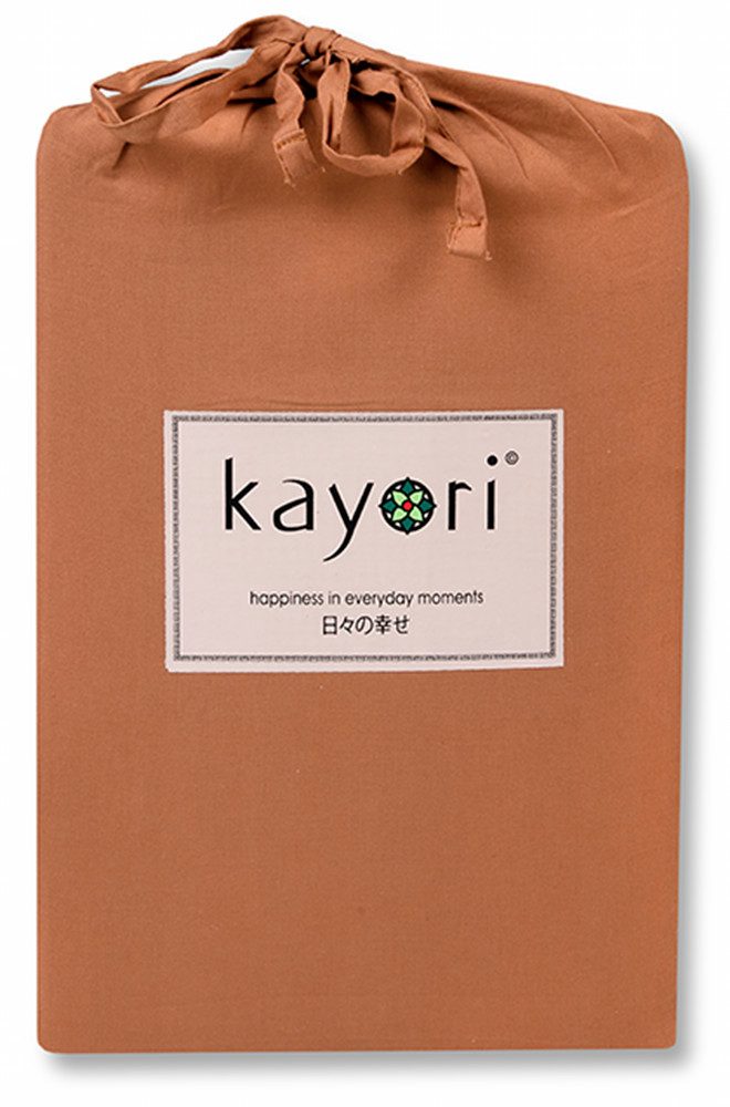 Kayori Spannbettlaken Kai, Renforcé, Gummizug: rundum, günstig online kaufen