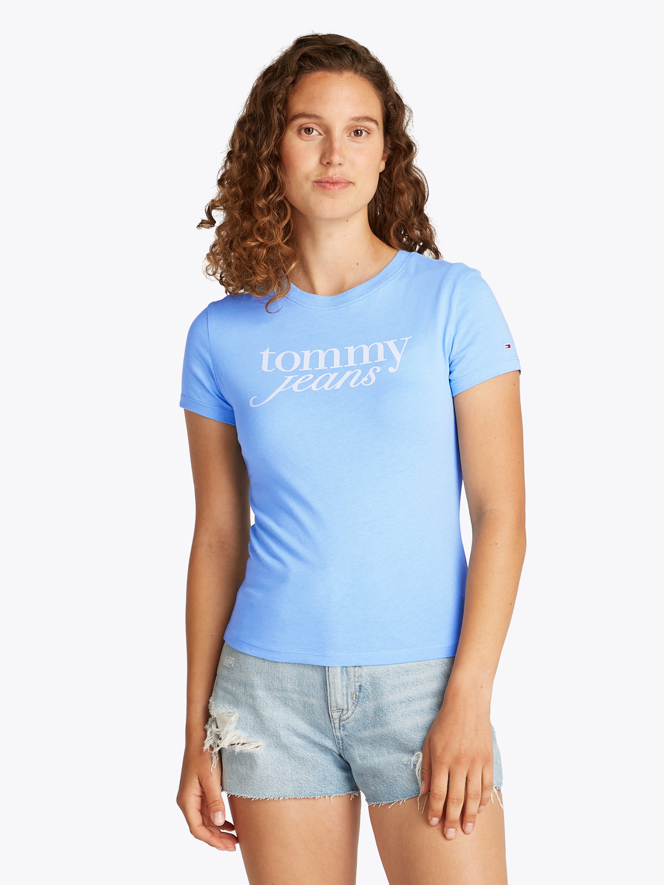 Tommy Jeans T-Shirt mit Logodruck auf günstig online kaufen