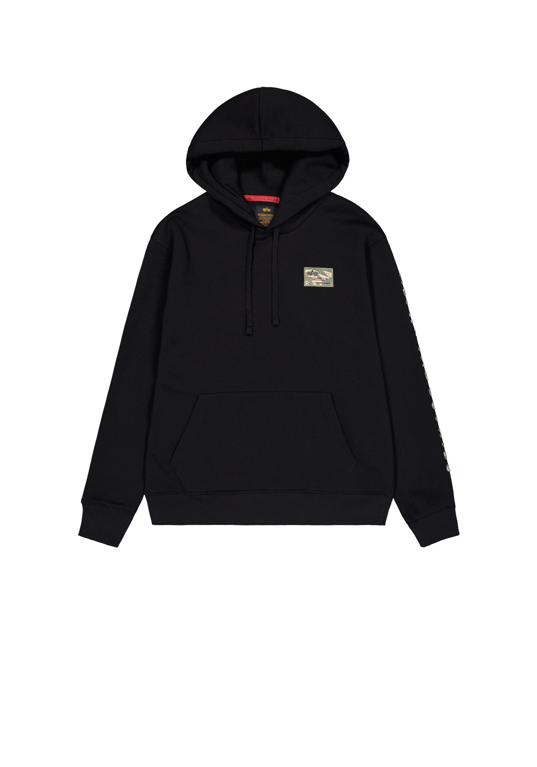 Alpha Industries Hoodie Camo Sleeve Hoodie