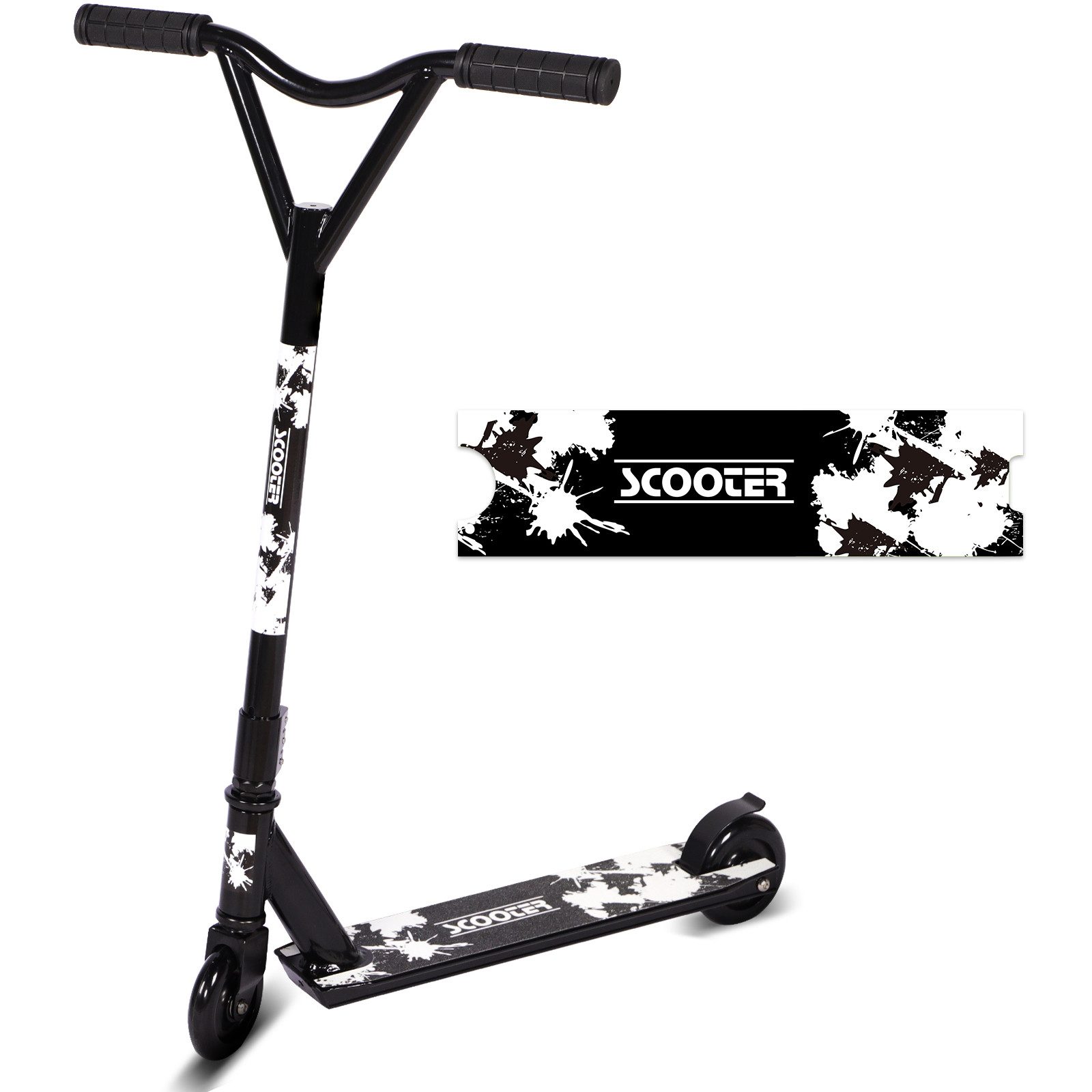 H.yeed Stuntscooter 360° Lenkung, Freestyle Stunt Scooter mit ABEC-9 Kugellager, für Jungen, Mädchen, Jugendliche ab 6 Jahren