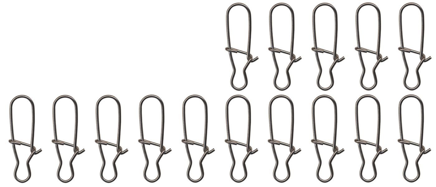 Schnurverbinder FTM NG Trout Duo-Lock-Snap Spoon 6kg Gr.000 - 15 Angelwirbel