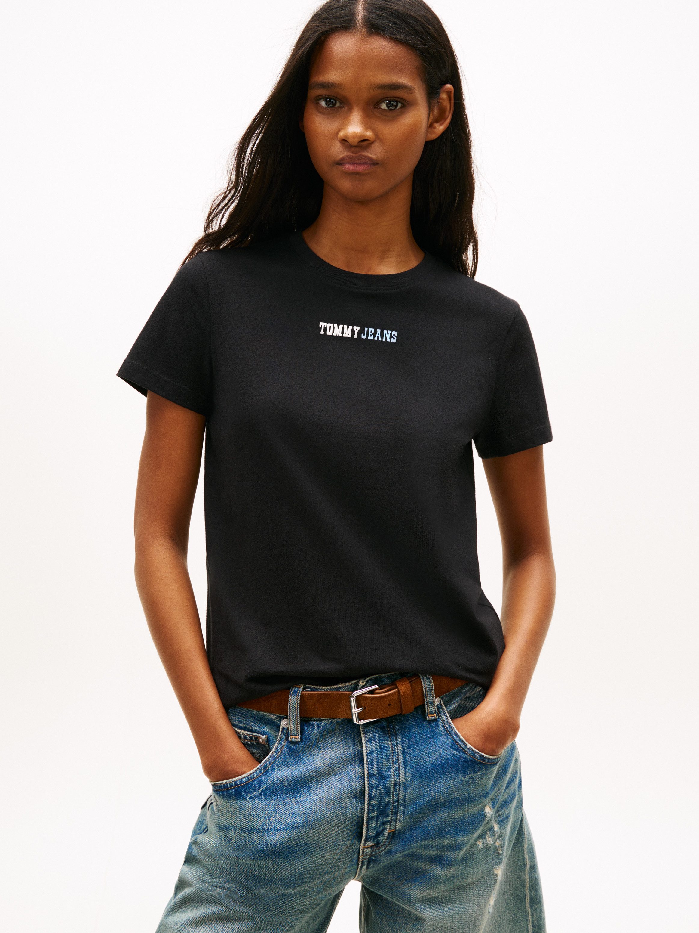 Tommy Jeans Kurzarmshirt TJW REG ESSENTIAL LOGO 2 TEE EXT