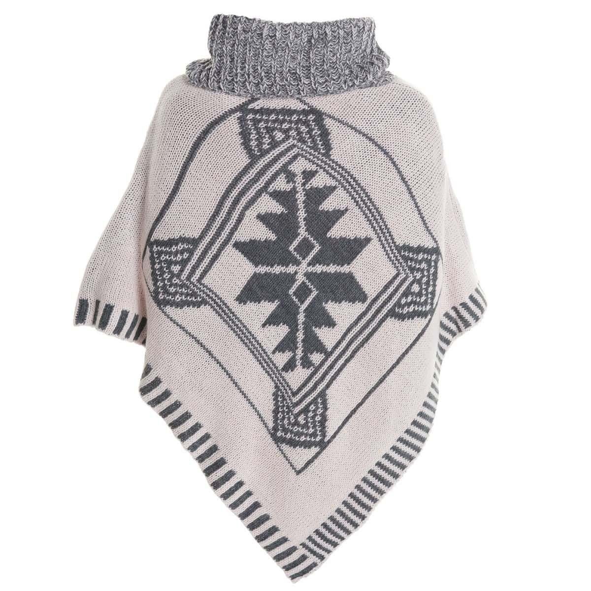 BEZLIT Poncho Mädchen Poncho mit Schalkragen (1-St) Casual
