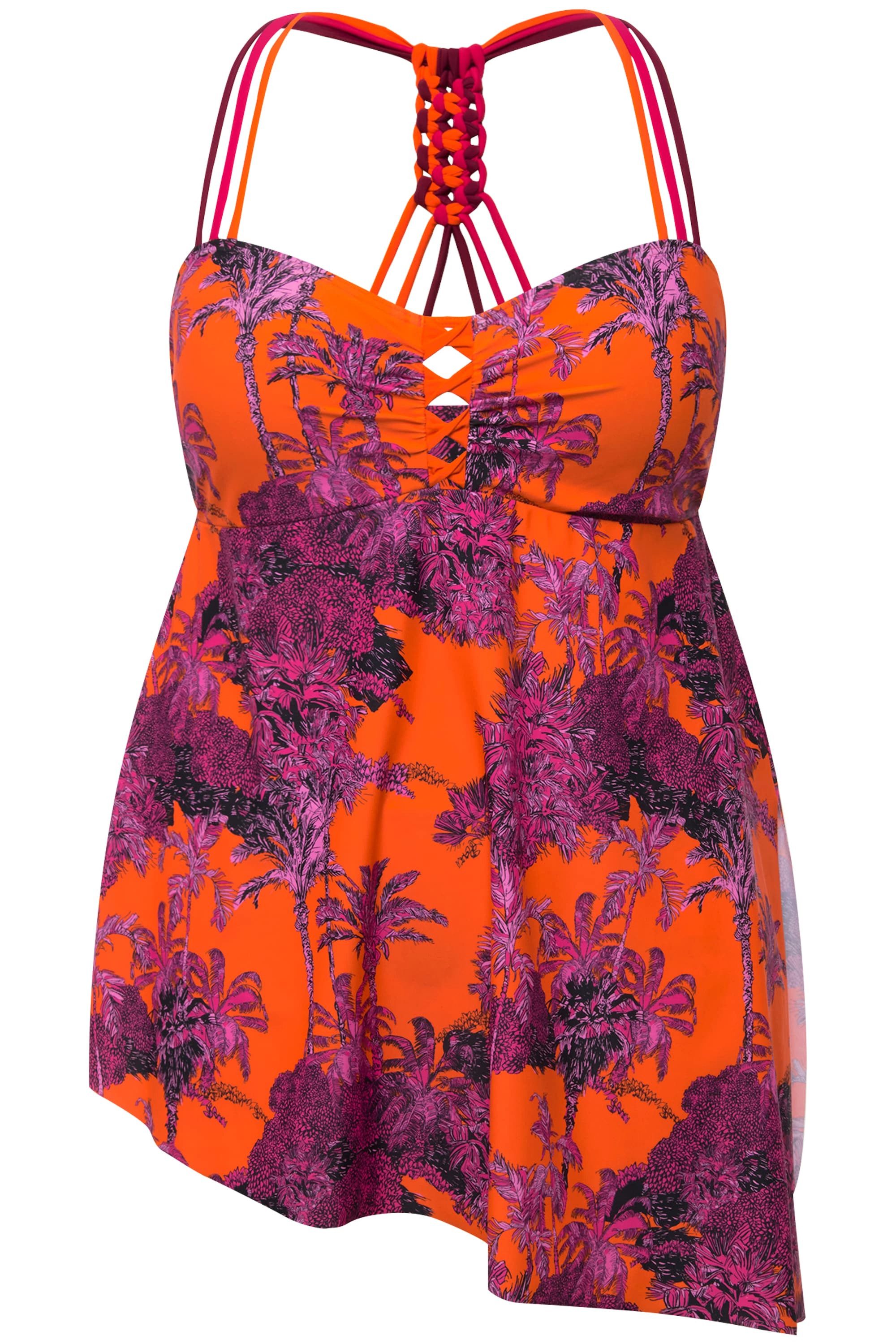 Ulla Popken Badekleid Badekleid Palmen Softcups günstig online kaufen
