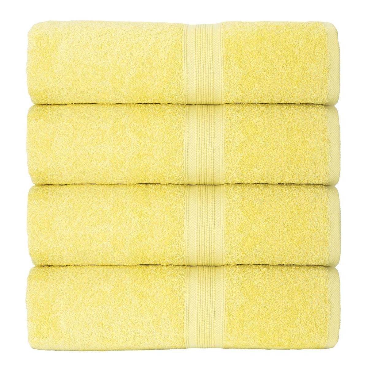 leevitex® Handtücher 4er-Set, 50 × 100 cm, aus 100% Baumwolle, Frottee (Set, 4-St), OEKO-TEX® STANDARD 100 zertifiziert und hochwertig verarbeitet