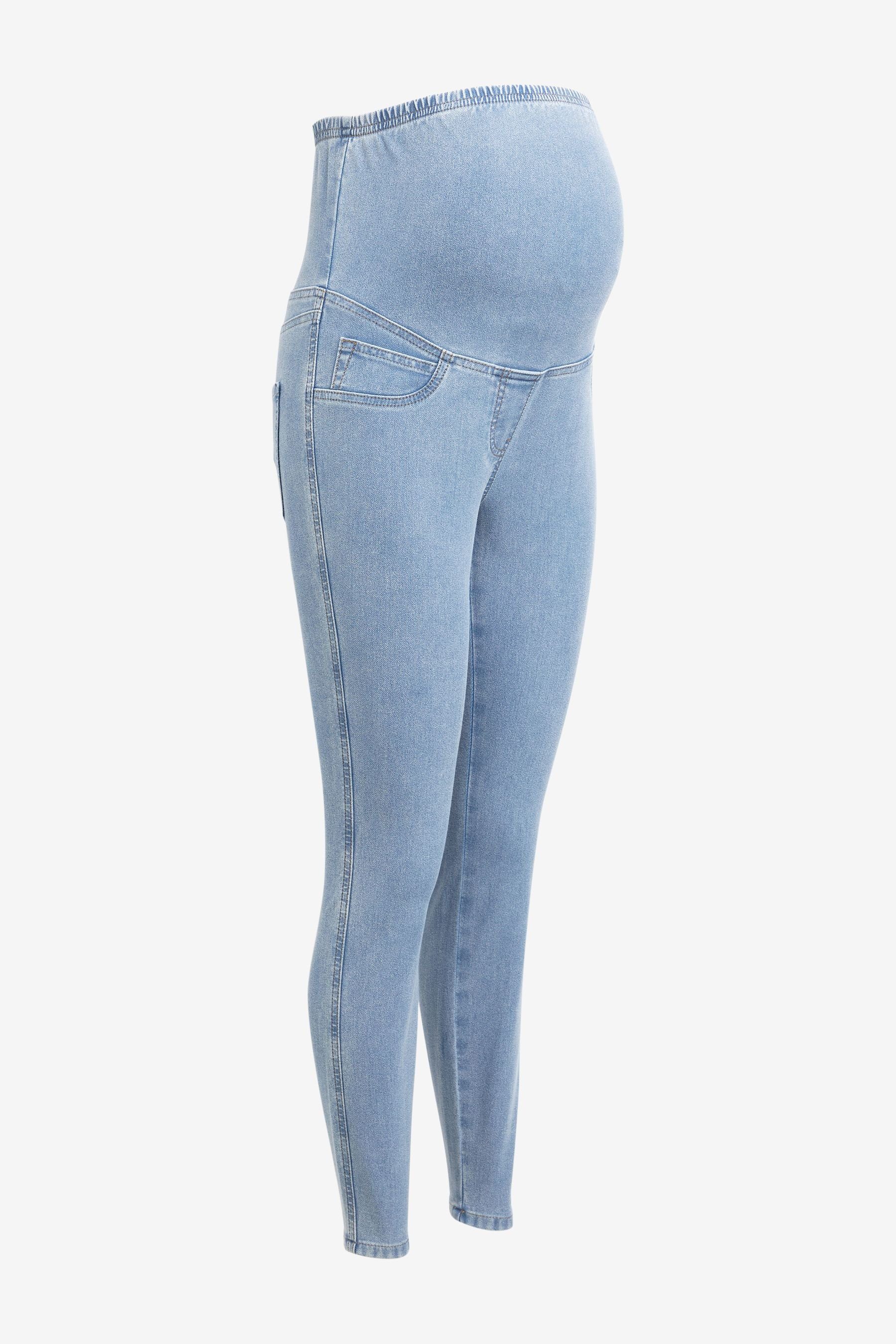 Umstandsleggings Leggings im Jeanslook