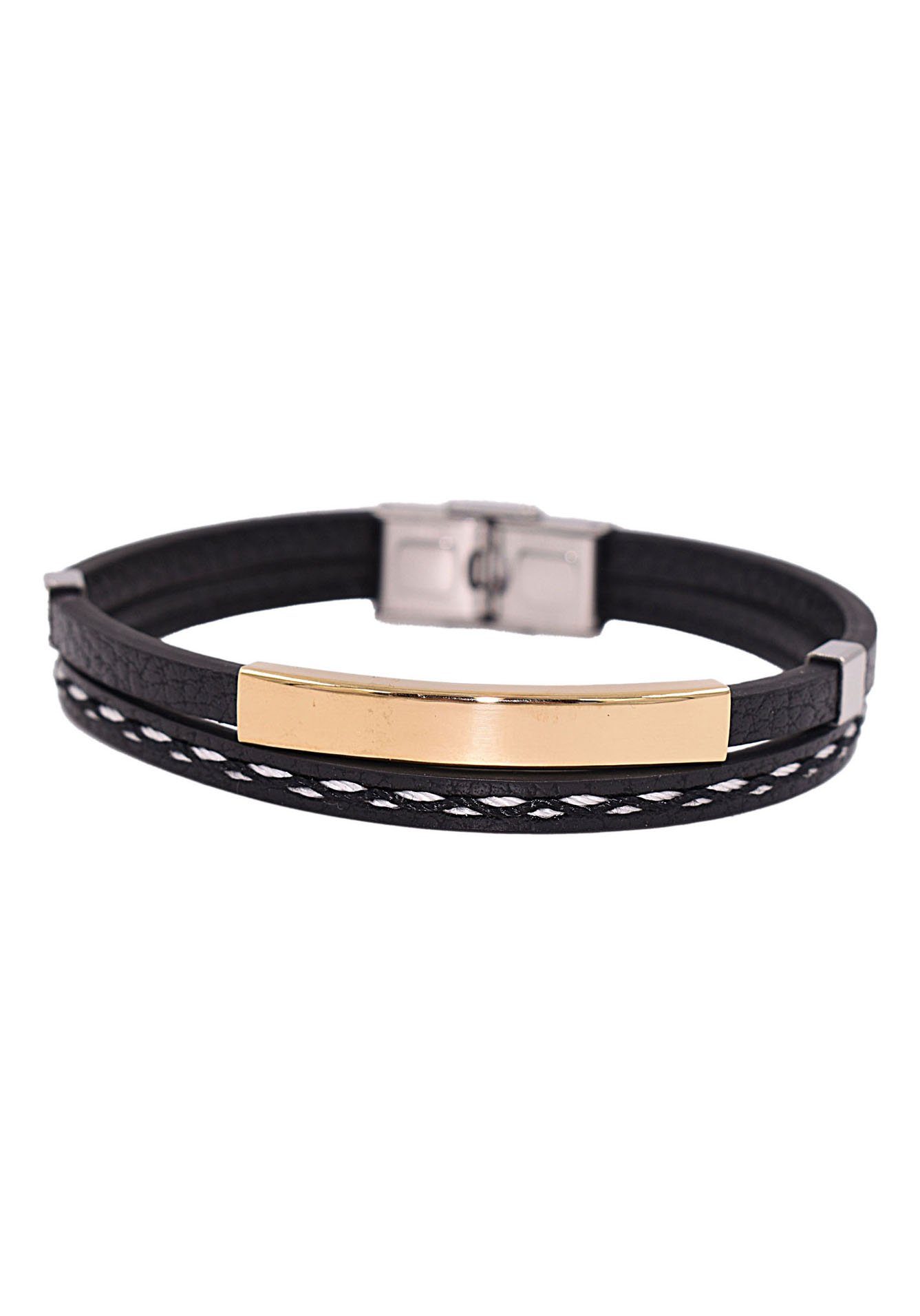 Firetti Lederarmband Schmuck Geschenk Armschmuck ID-Armband- Optik, Made in Germany