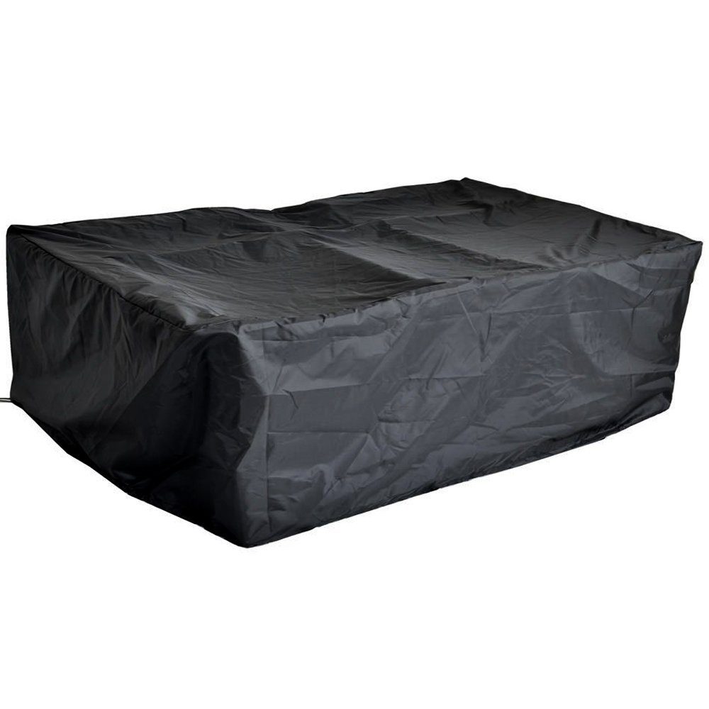 Melko Gartenmöbel-Schutzhülle Gartenmöbel Schutzhülle Abdeckung Schwarz 160 günstig online kaufen
