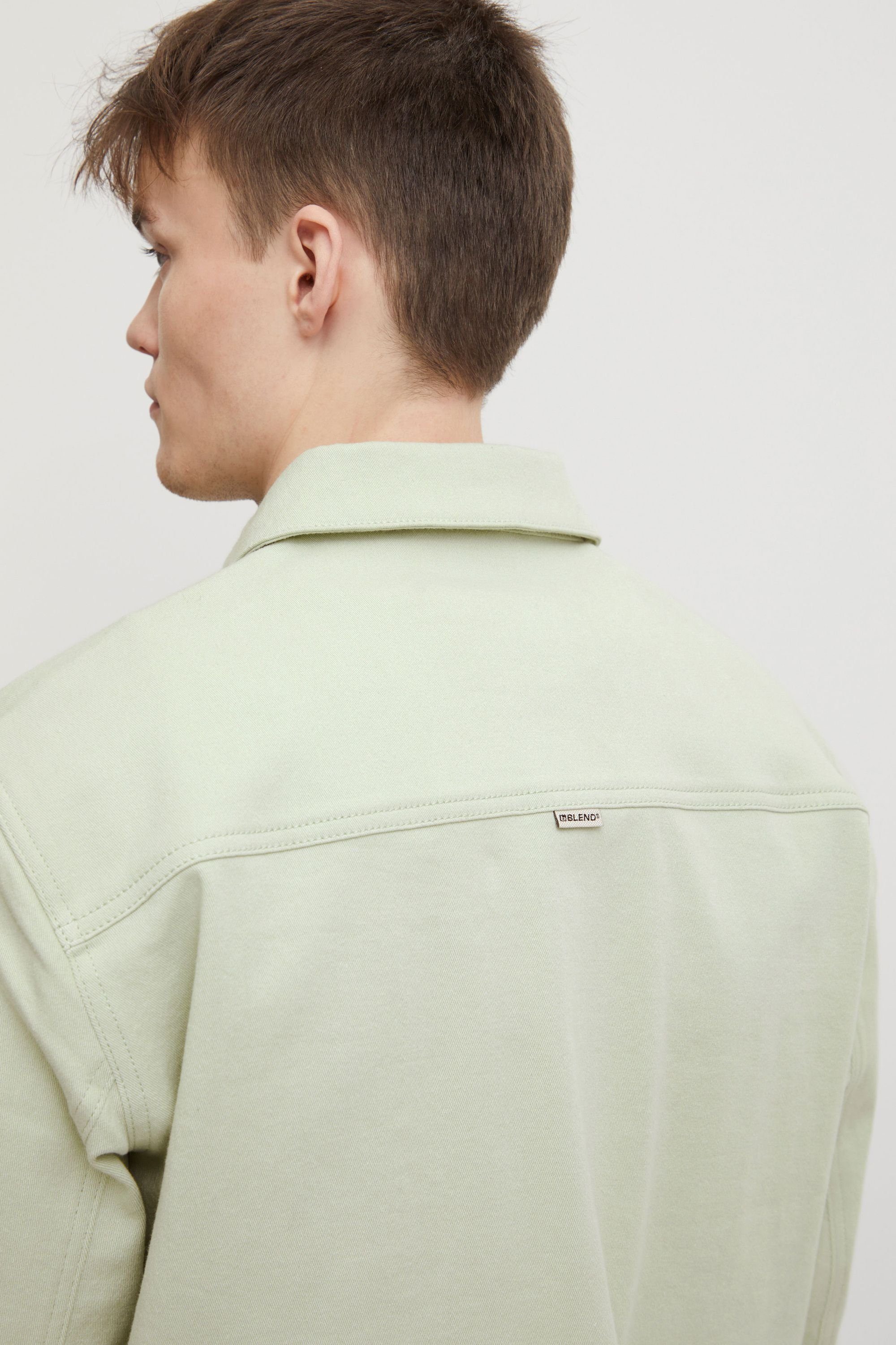 Blend Hemdjacke BHOvershirt Klassische Übergangsjacke