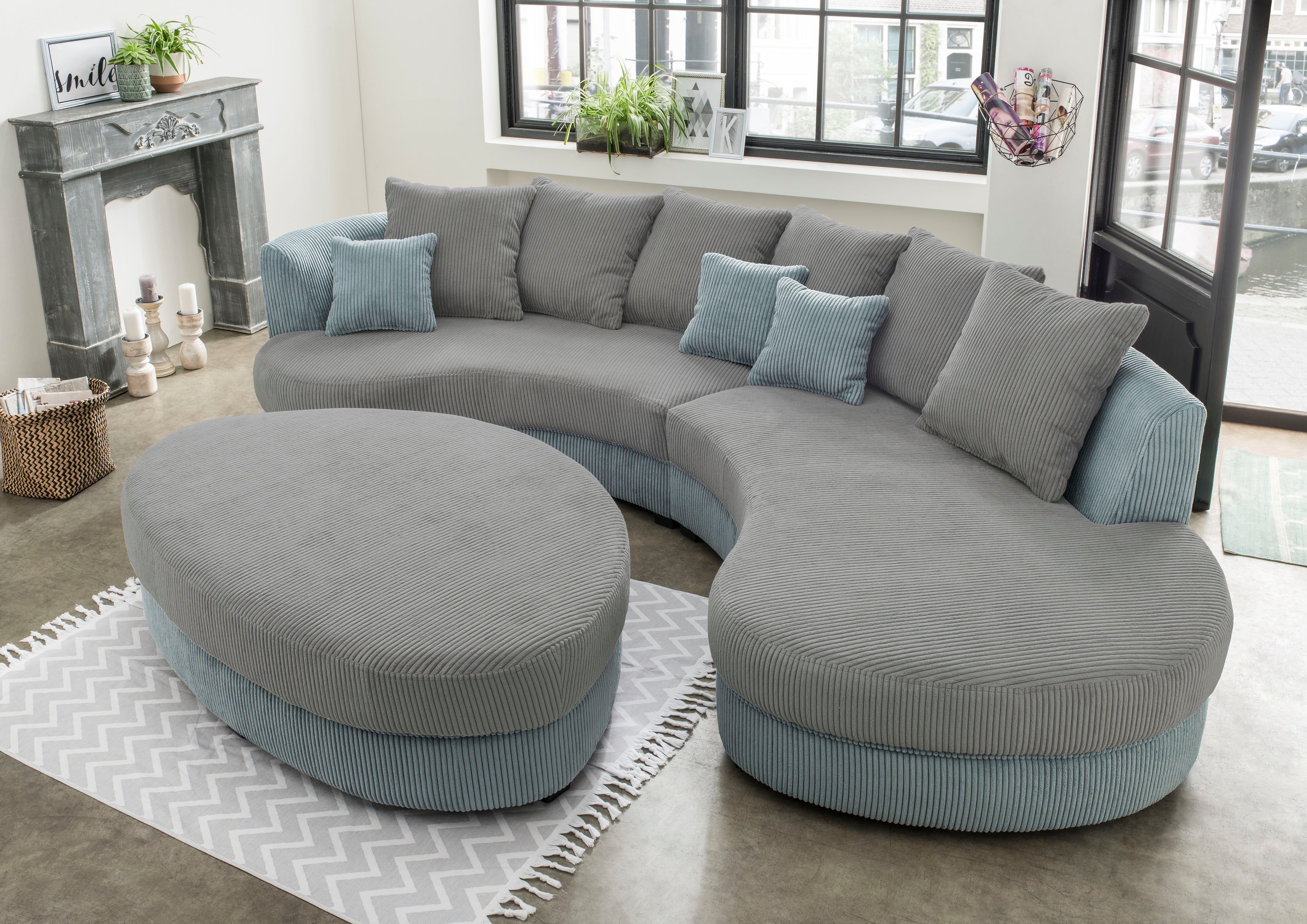 INOSIGN Ecksofa "Limoncello organische Formensprache, OTTOs Choice, L-Form" günstig online kaufen