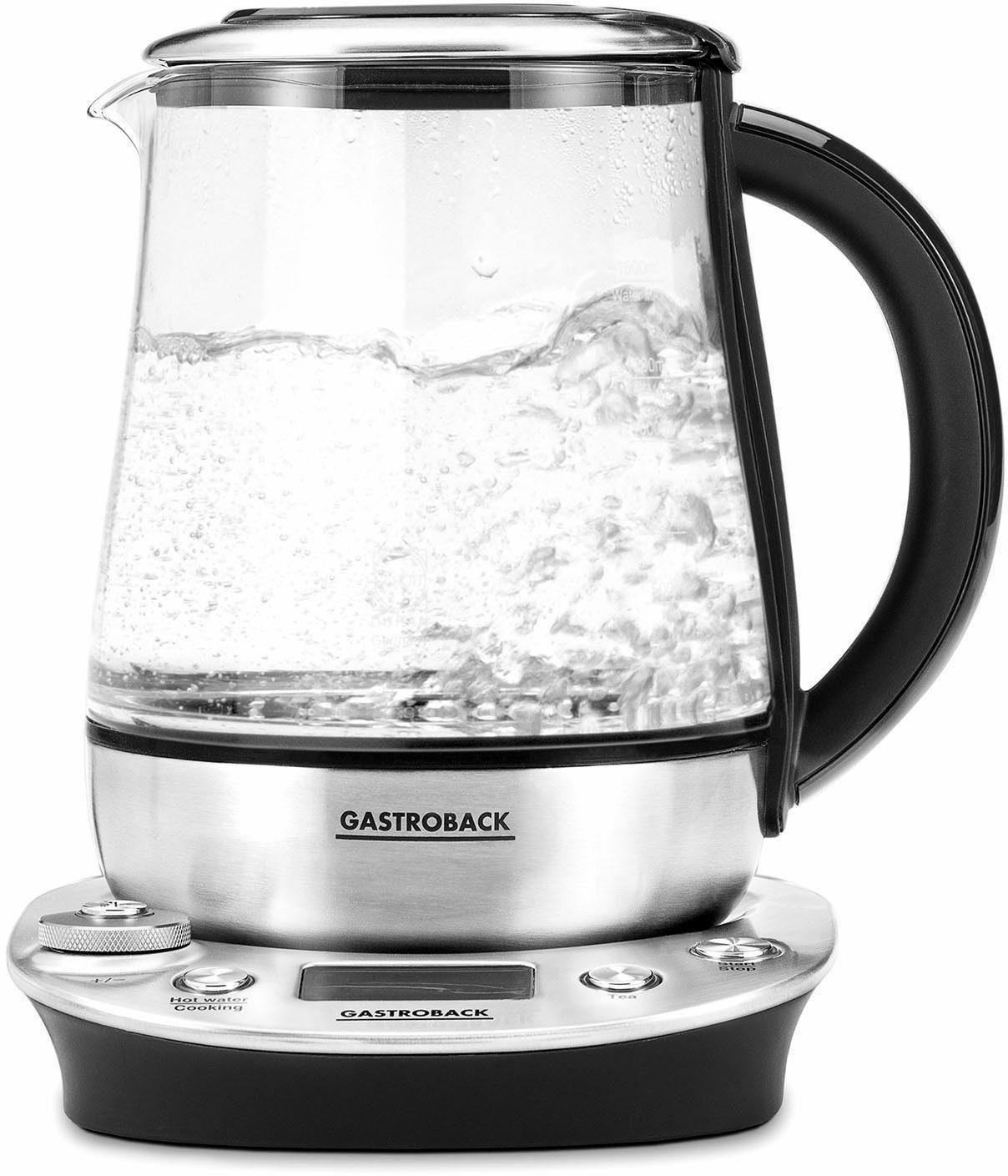 Gastroback Wasserkocher Tea & More Advanced 42438, 1,5 l, 1400 W