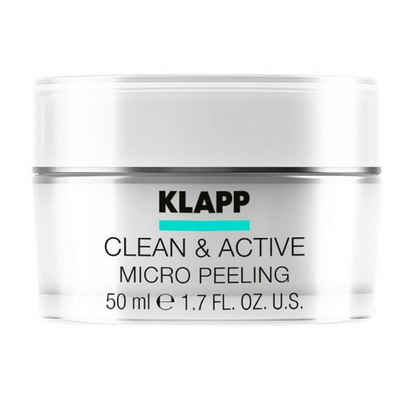 Klapp Cosmetics Gesichtspeeling Clean & Active Micro Peeling