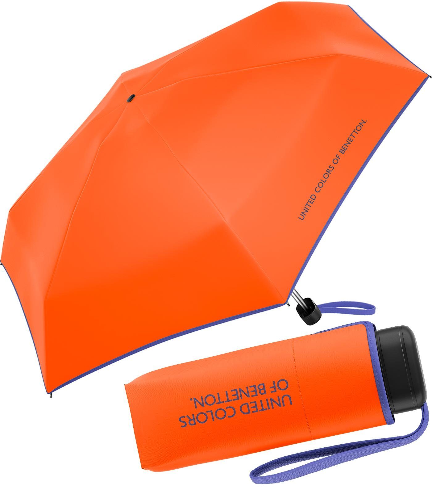 Taschenregenschirm Ultra Mini Flat HW 2023 - red orange