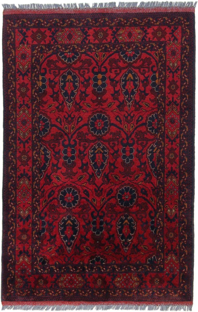 Orientteppich Khal Mohammadi 101x152 Handgeknüpfter Orientteppich, Nain Trading, rechteckig, Höhe: 6 mm
