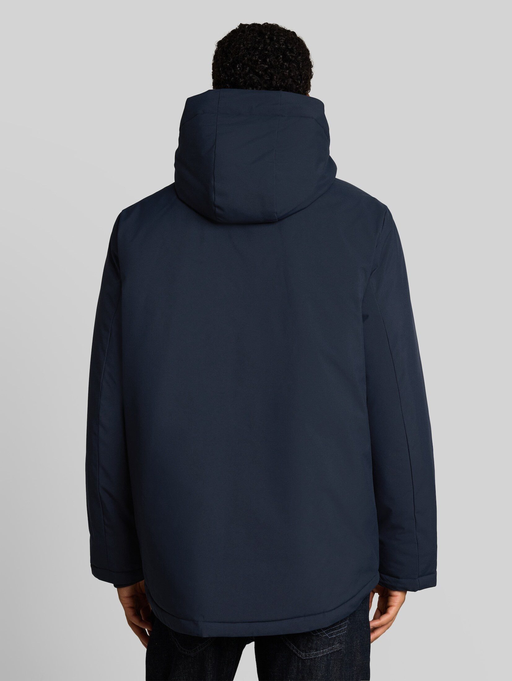 TOM TAILOR Denim Winterjacke Jacken Relaxed Fit Funktionsjacke mit abnehmbarer Kapuze