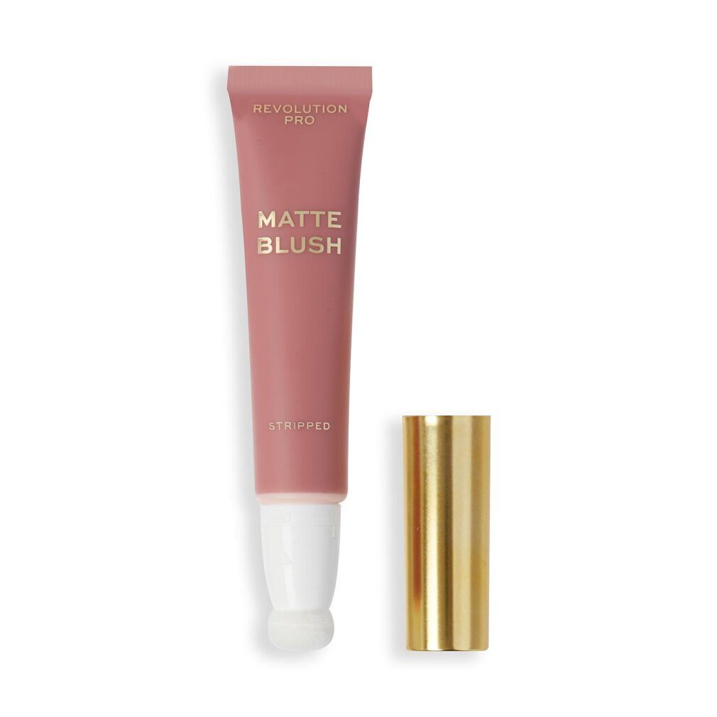 MAKE UP REVOLUTION Rouge Revolution Pro, Iconic Matte, Creme-Rouge, gestreiftes Rosa, 15 ml