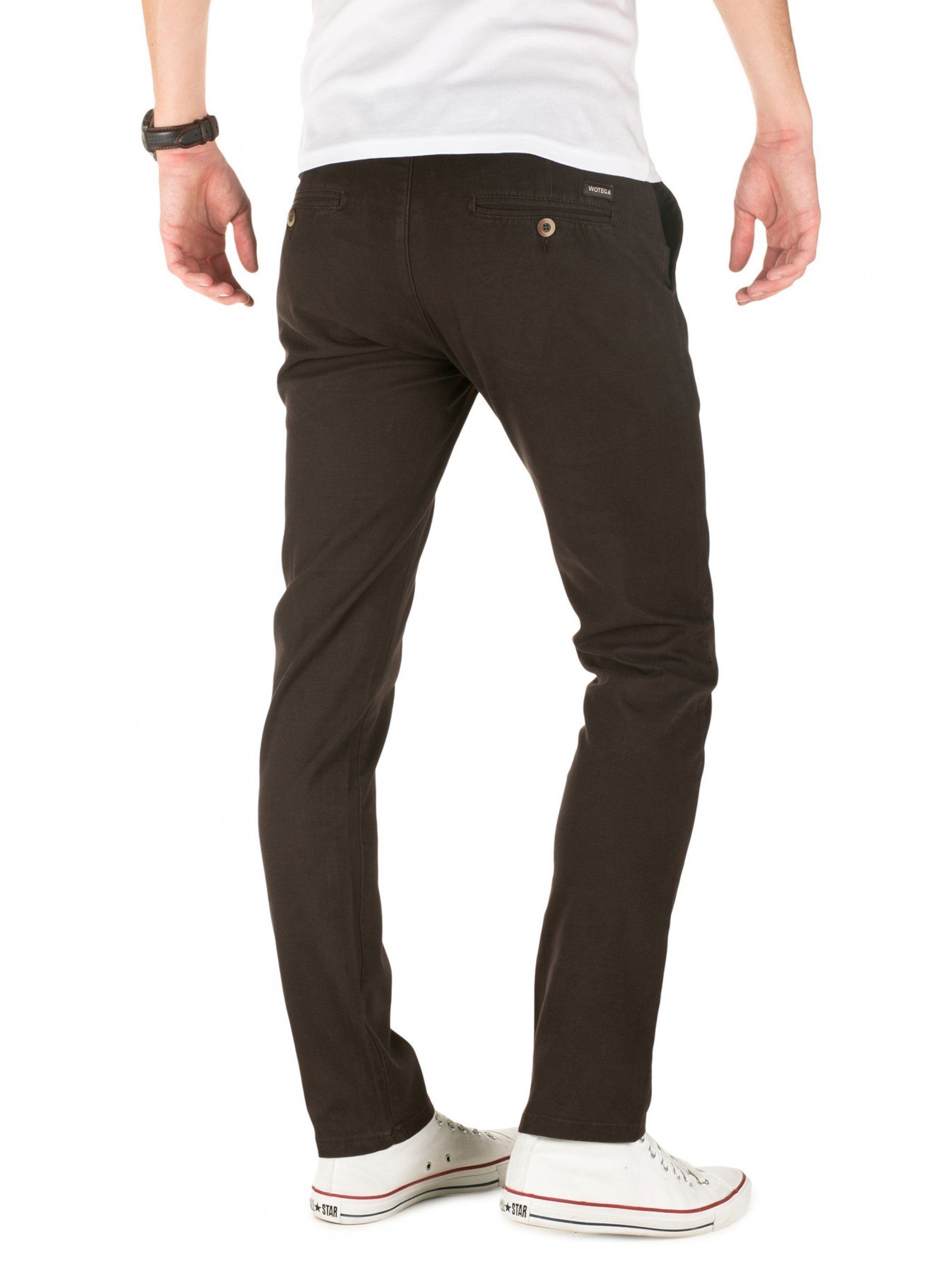 WOTEGA Chinohose Pattern Herren Slim Fit günstig online kaufen