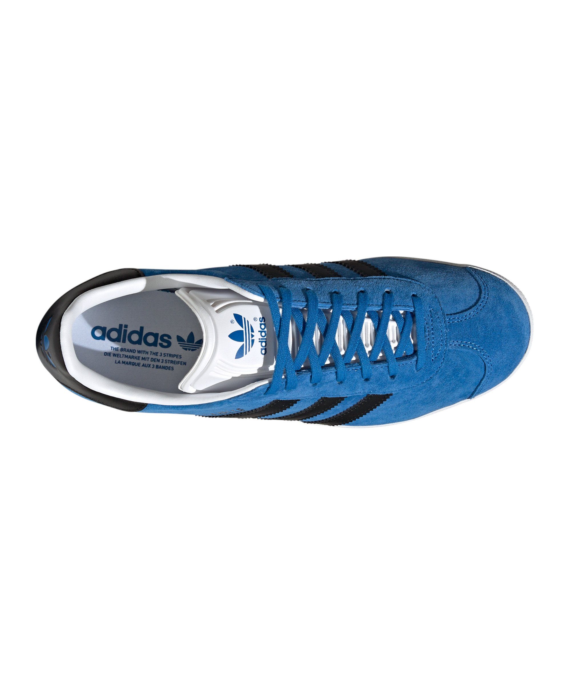 adidas Originals Gazelle Sneaker blauschwarzweiss