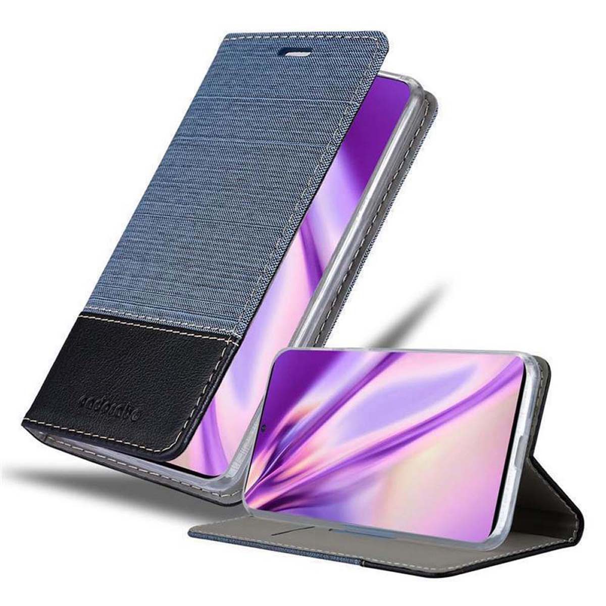 Cadorabo Handyhülle für Samsung Galaxy S20 PLUS Hülle Samsung Galaxy S20 PLUS, Klappbare Handy Schutzhülle - Hülle - mit Standfunktion und Kartenfach