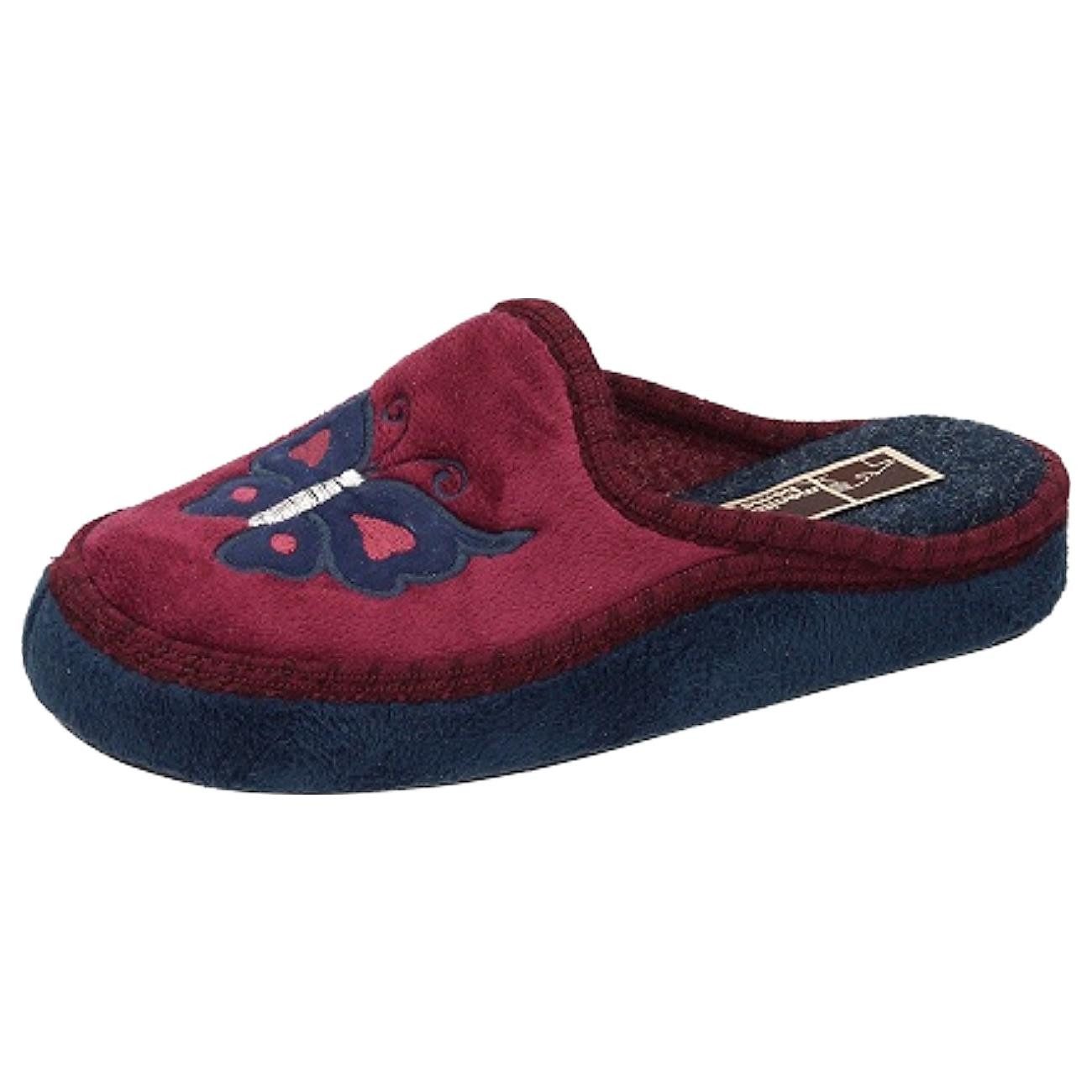 Manitu MANITU HOME Damen Hausschuhe EUR 41 rot Hausschuh