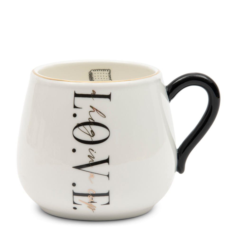 Rivièra Maison Tasse »Hug in a Cup Mug, Tasse«, Porzellan