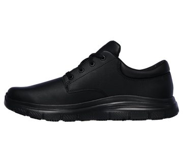 Skechers FLEX ADVANTAGE SR-FOURCHE Berufsschuh Schnürschuh für Gastronomie,Pflege mit gepolsterter Innensohle