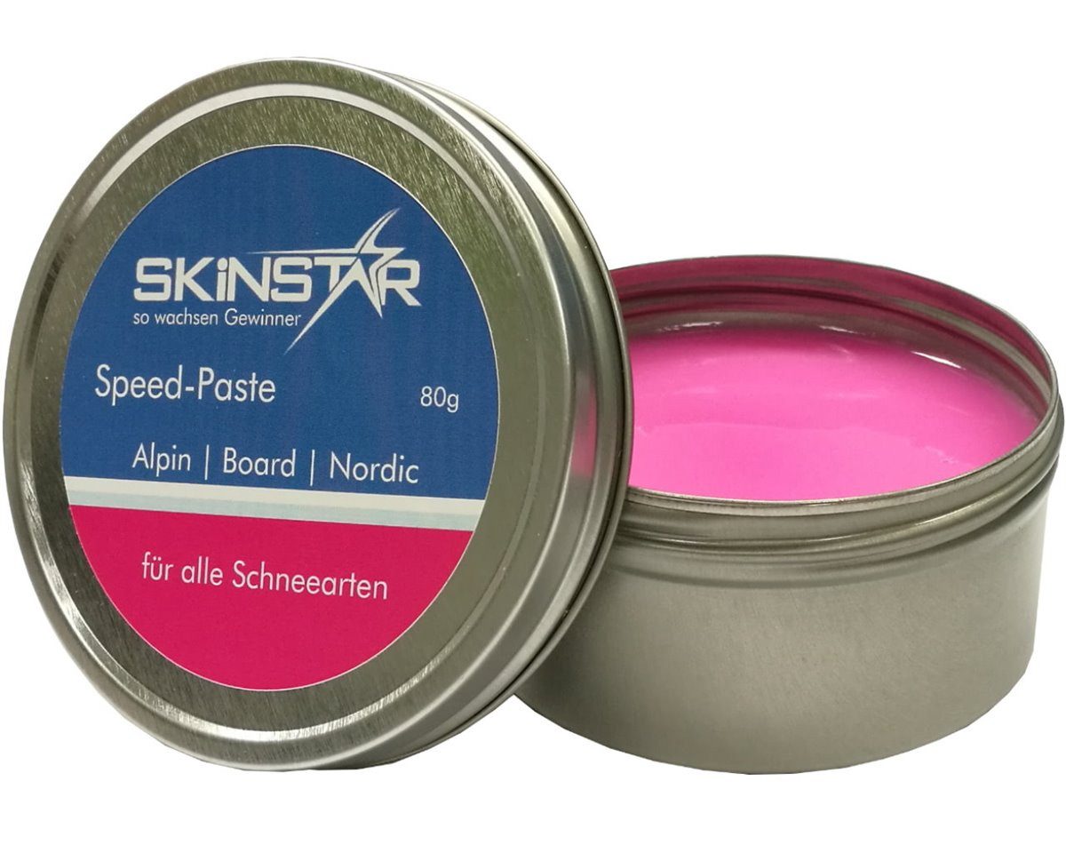SkinStar Ski SKINSTAR Racing Speed Paste Skiwax Skiwachs Speedwachs Renn Wachs 80g