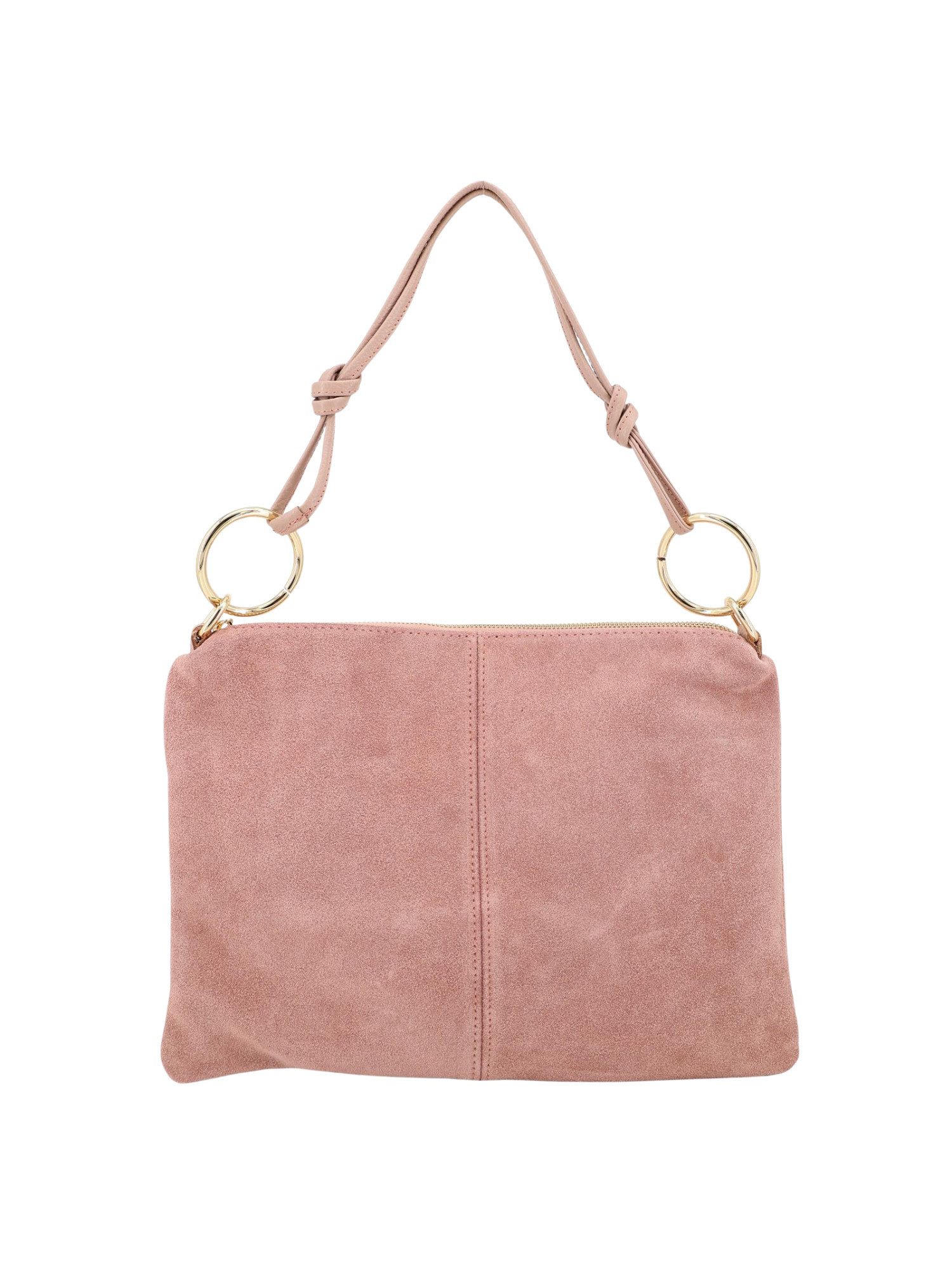 Schultertasche Schultertasche mit Fransen aus Wildleder- Trendiger Alltagsbegleiter