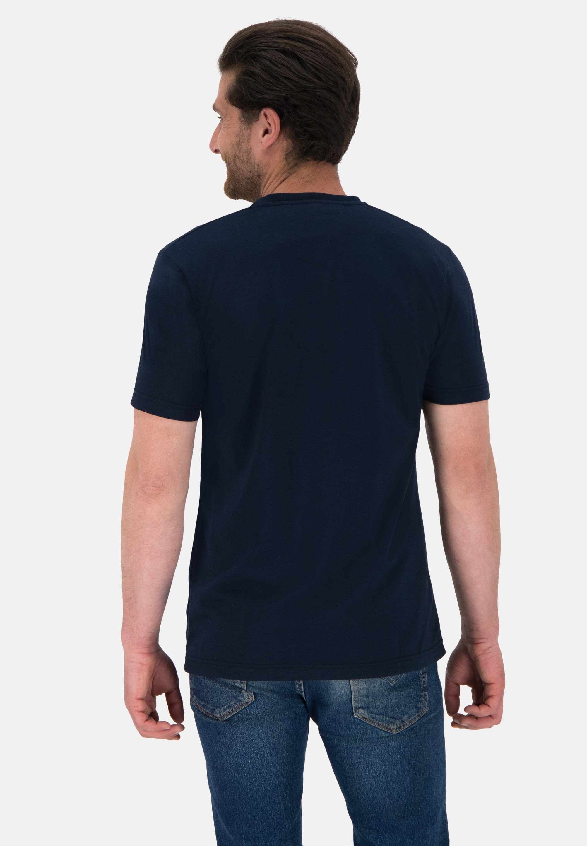 permanenter Bioactive antibakterieller T-Shirt mit Funktion Nicolas dunkelblau