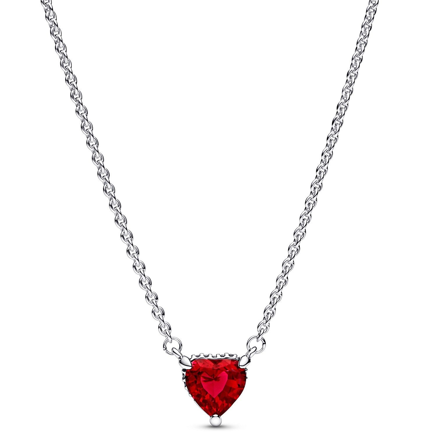 Pandora Kette mit Anhänger Damen-Silber 925 Collier Funkelndes günstig online kaufen