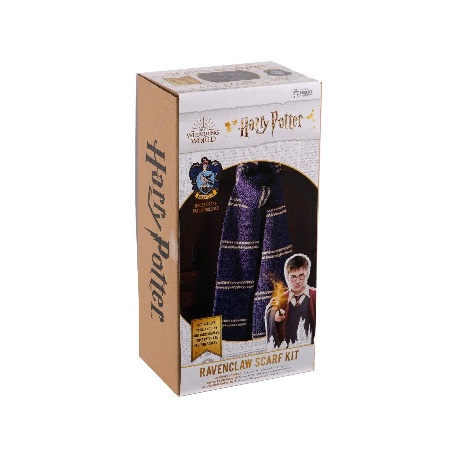 Harry Potter Strickschal Harry Potter Schal blau zum Stricken - Ravenclaw