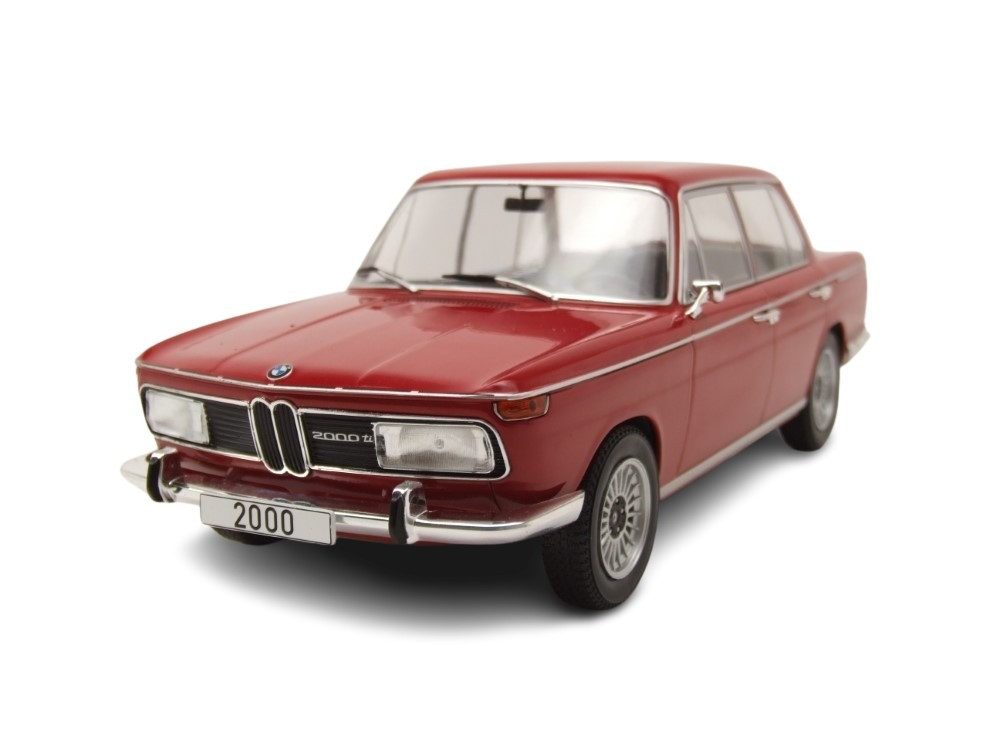 MCG Modellauto BMW 2000 Typ 121 1966 dunkelrot, Maßstab 1:18