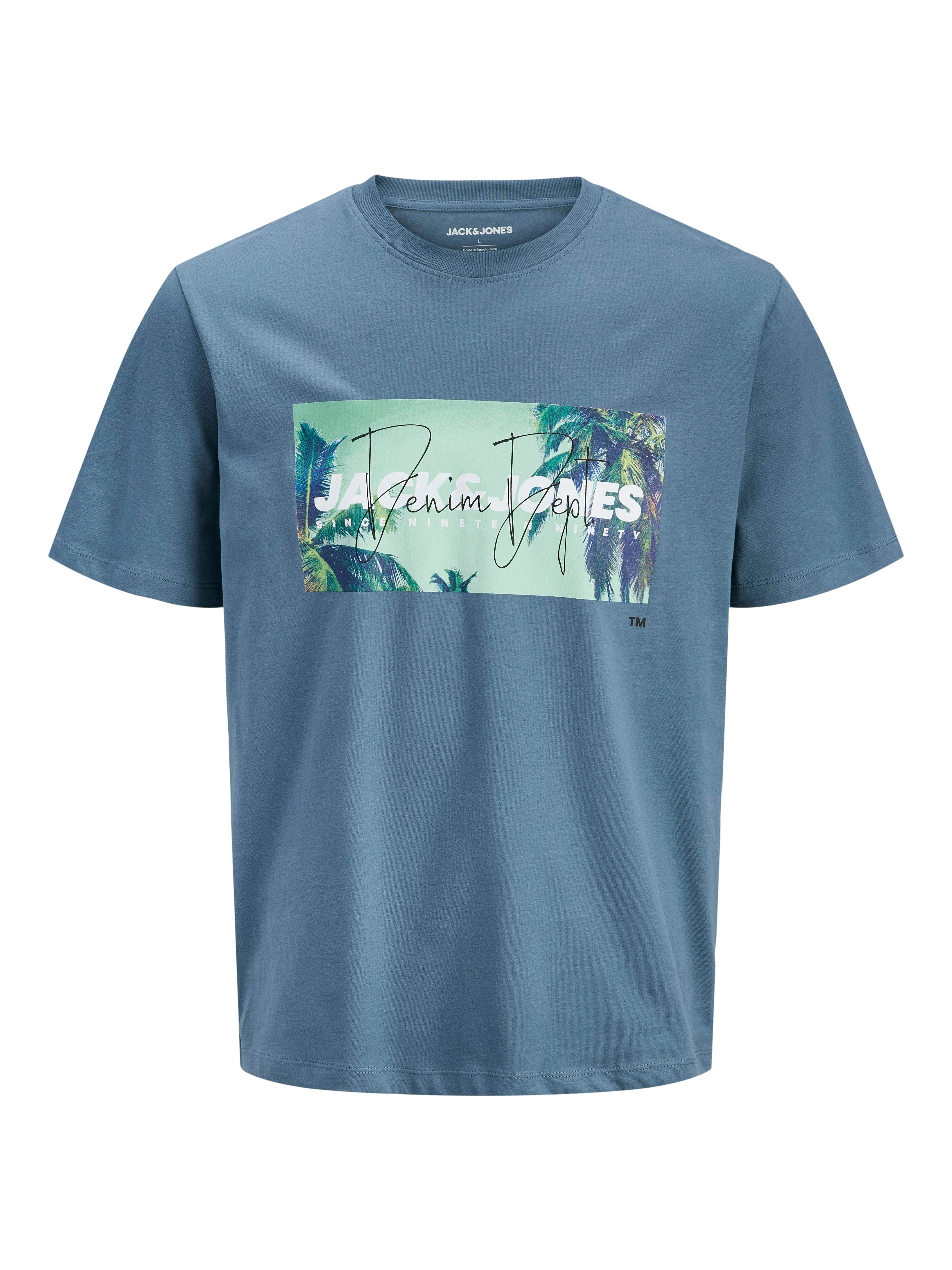 Jack & Jones Rundhalsshirt JJINDIANA TEE SS CREW NECK
