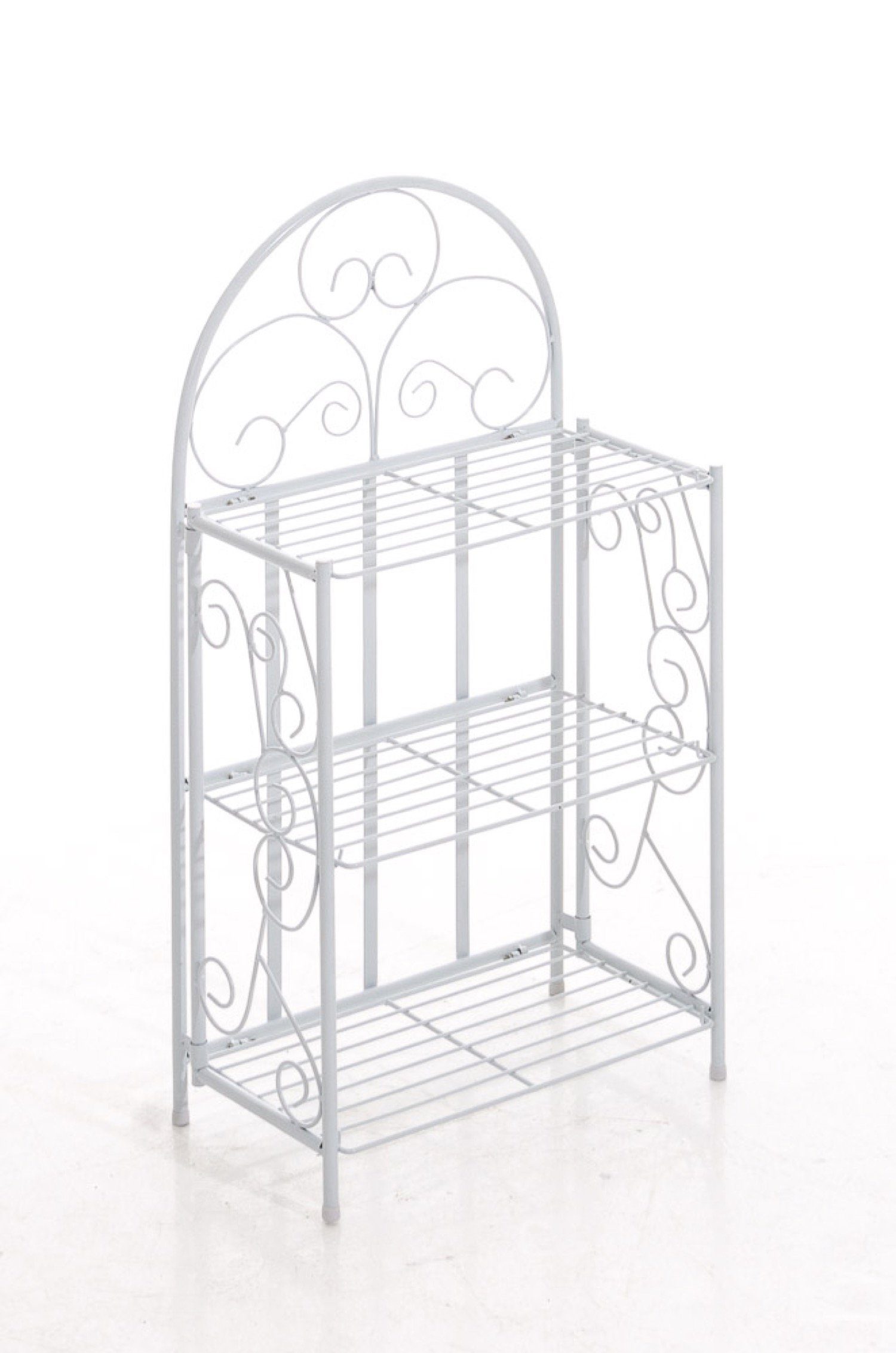 TPFGarden Standregal Rosi - Blumenständer - 3-stöckiges Pflanzenregal, Eckregal - Blumenregal - Pflanzengestell, Pflanzenständer mit den Maßen (HxB xT): 81,5 x 45,5 x 24 cm