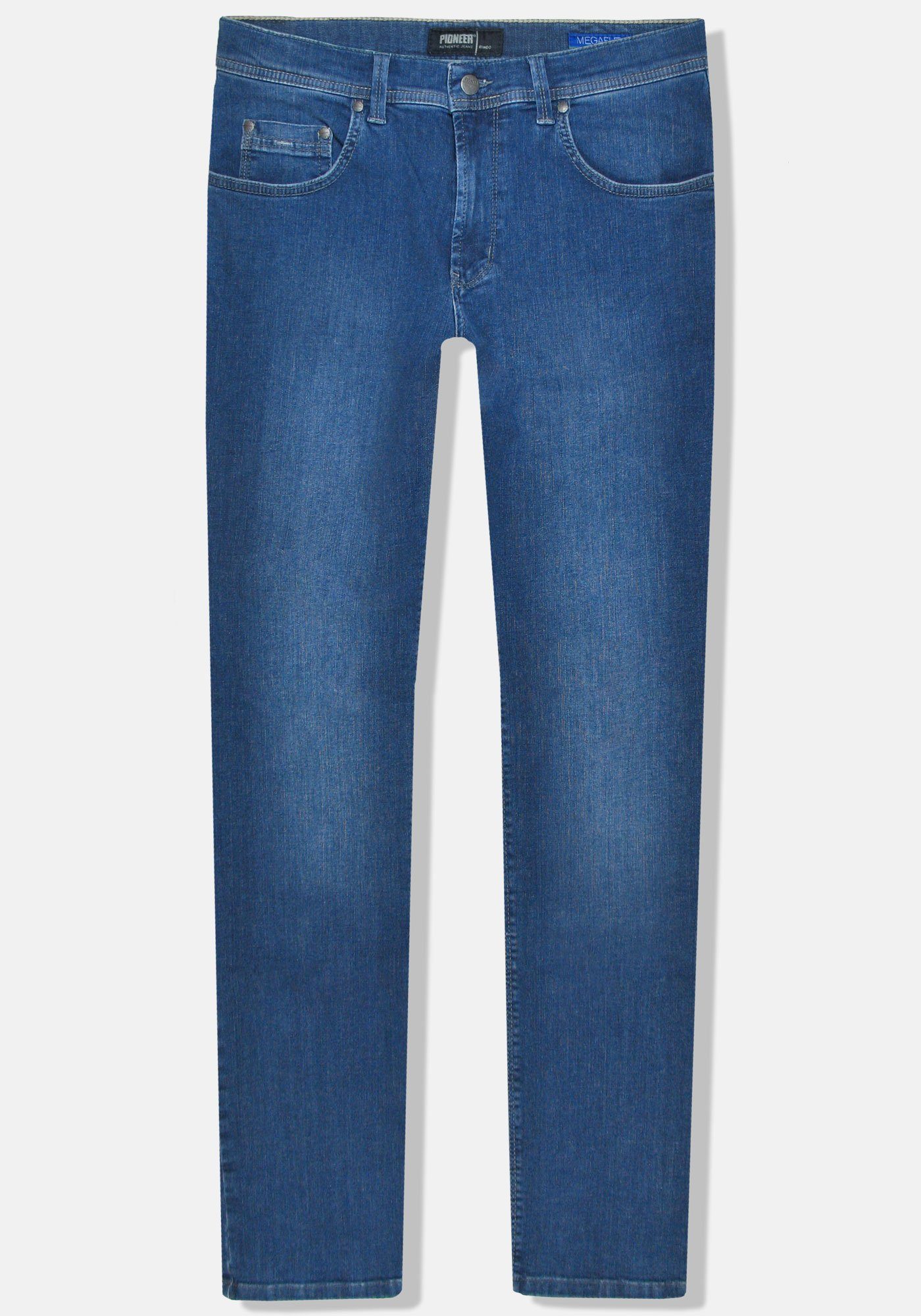 Pioneer Authentic Jeans 5-Pocket-Jeans Rando Megaflex Stretch-Denim Blue Authentic Used