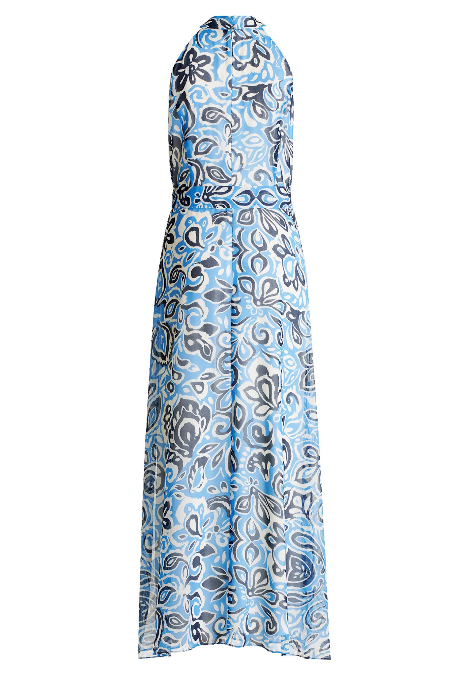 Betty&Co Chiffonkleid Damen ohne Arm Nahtführung