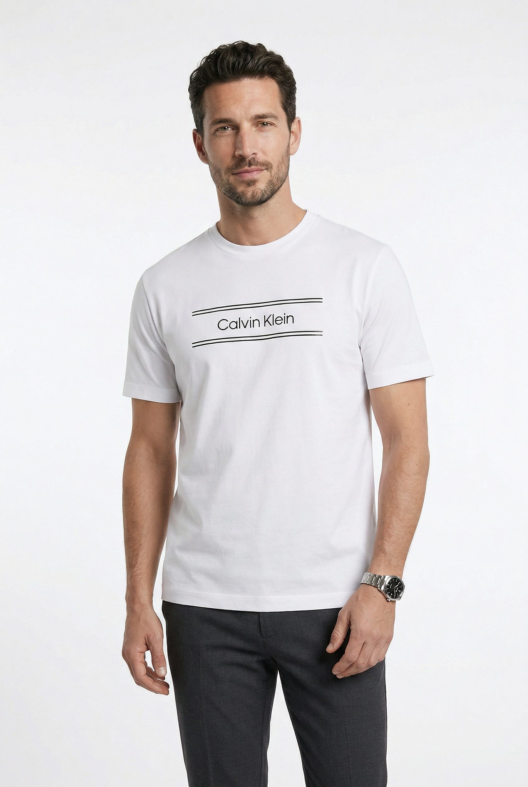 Calvin Klein T-Shirt GRAPHIC TEE Regular fit, Druck