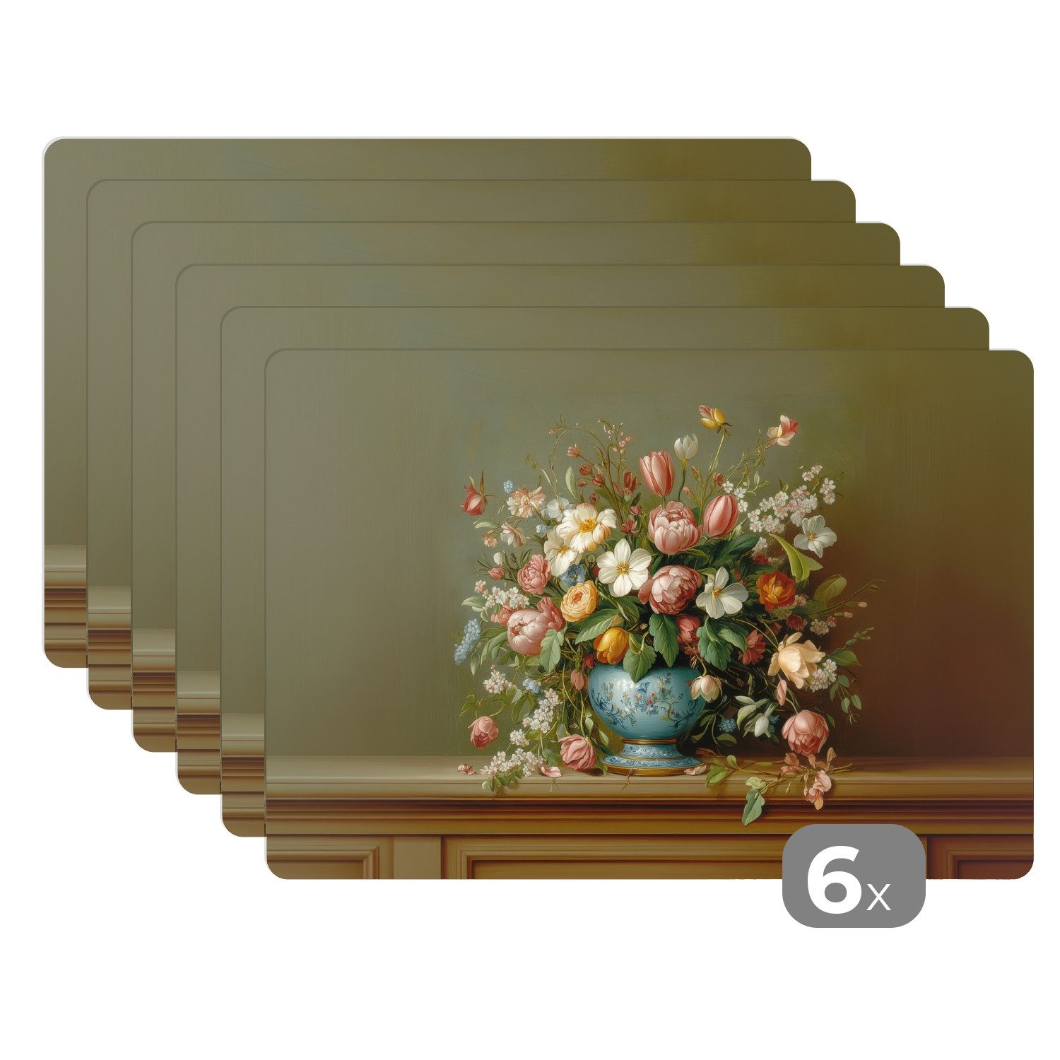 MuchoWow Platzset Vase - Pastell - günstig online kaufen