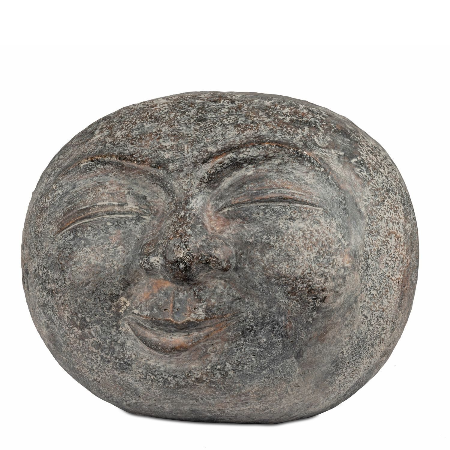 formano Skulptur Gartenzeit, Höhe: 45cm, Farbe: Grau, Motiv: Gesicht