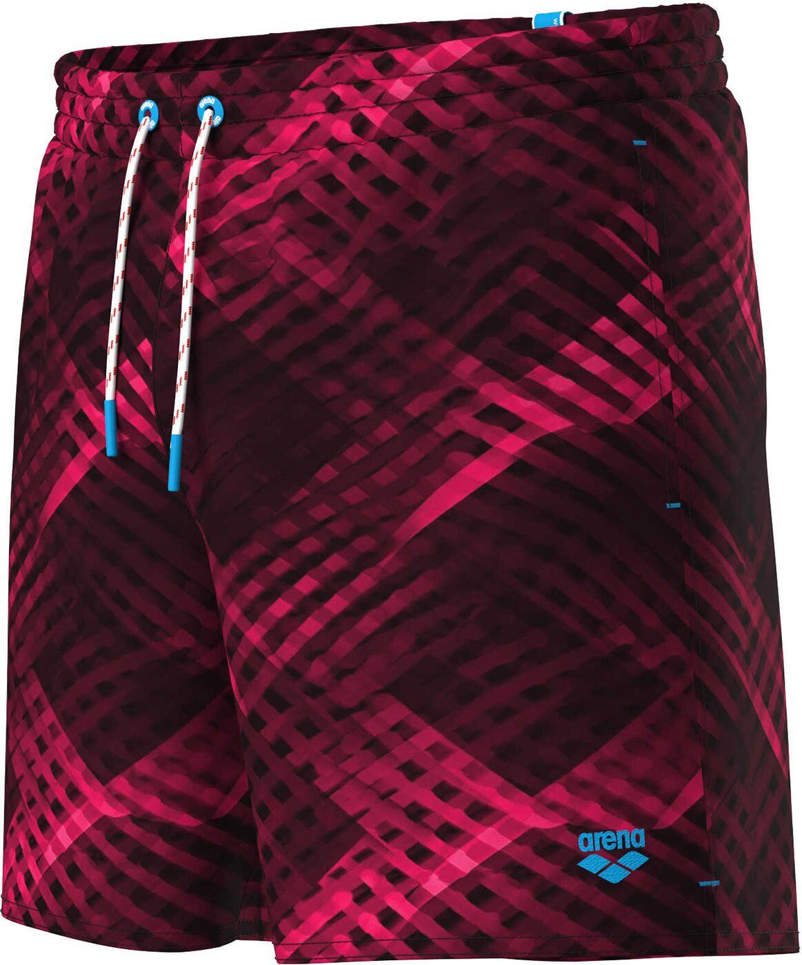 Arena Badeshorts MEN'S ARENA WATER PRINTS BEACH BOXER AO LILAC-WHITE