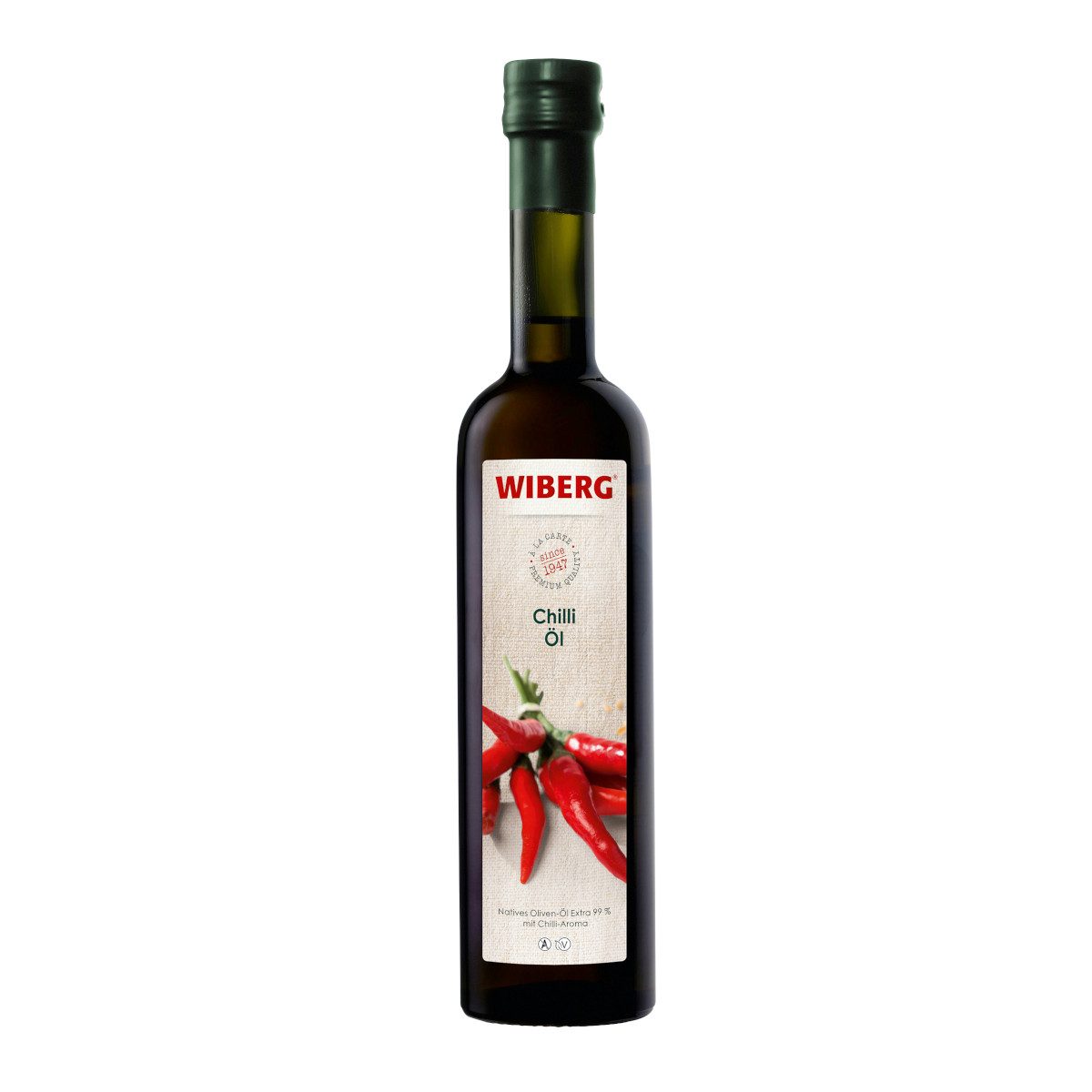 WIBERG Speiseöl, Wiberg Chili Öl Natives Olivenöl Extra intensivem Chili Aroma 500ml