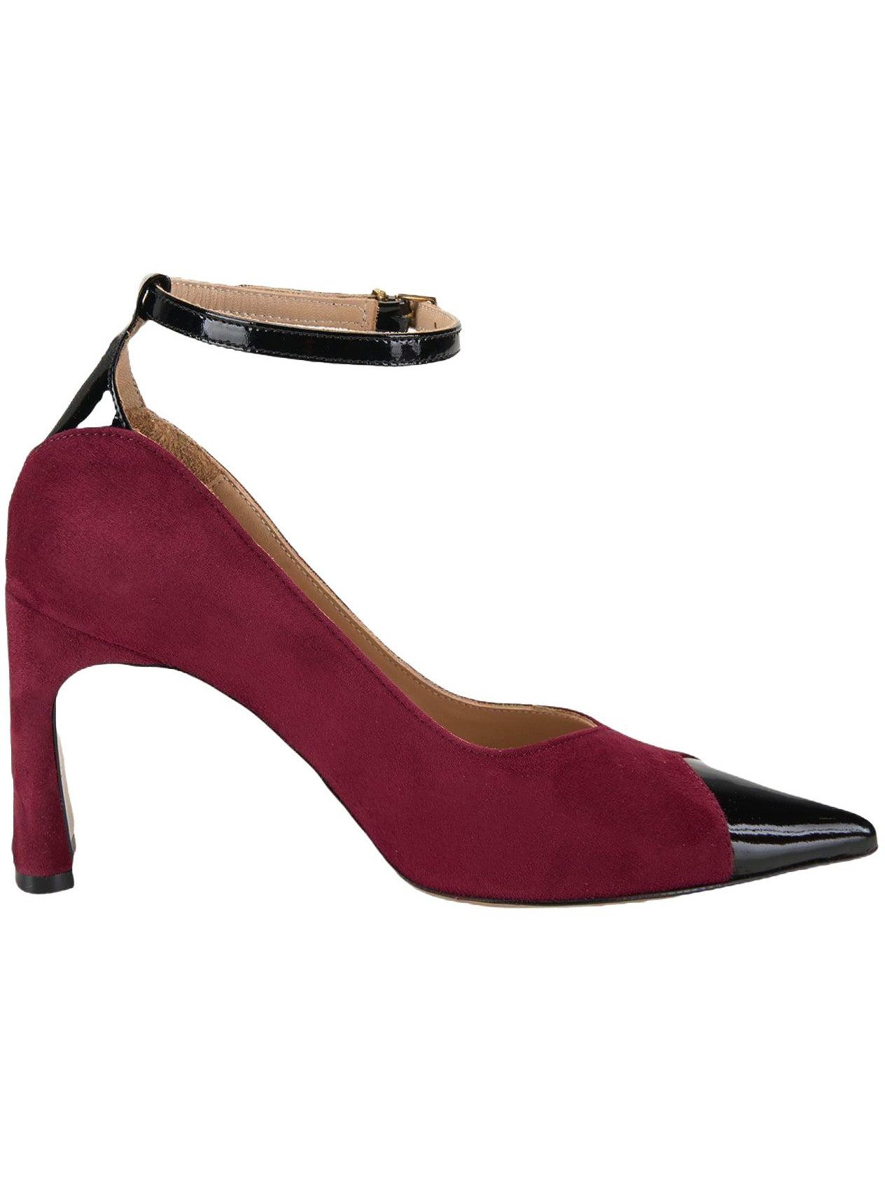 Desa Damen-Pumps aus Wildleder im klassischen Stil – Kegelabsatz, atmungsa Pumps