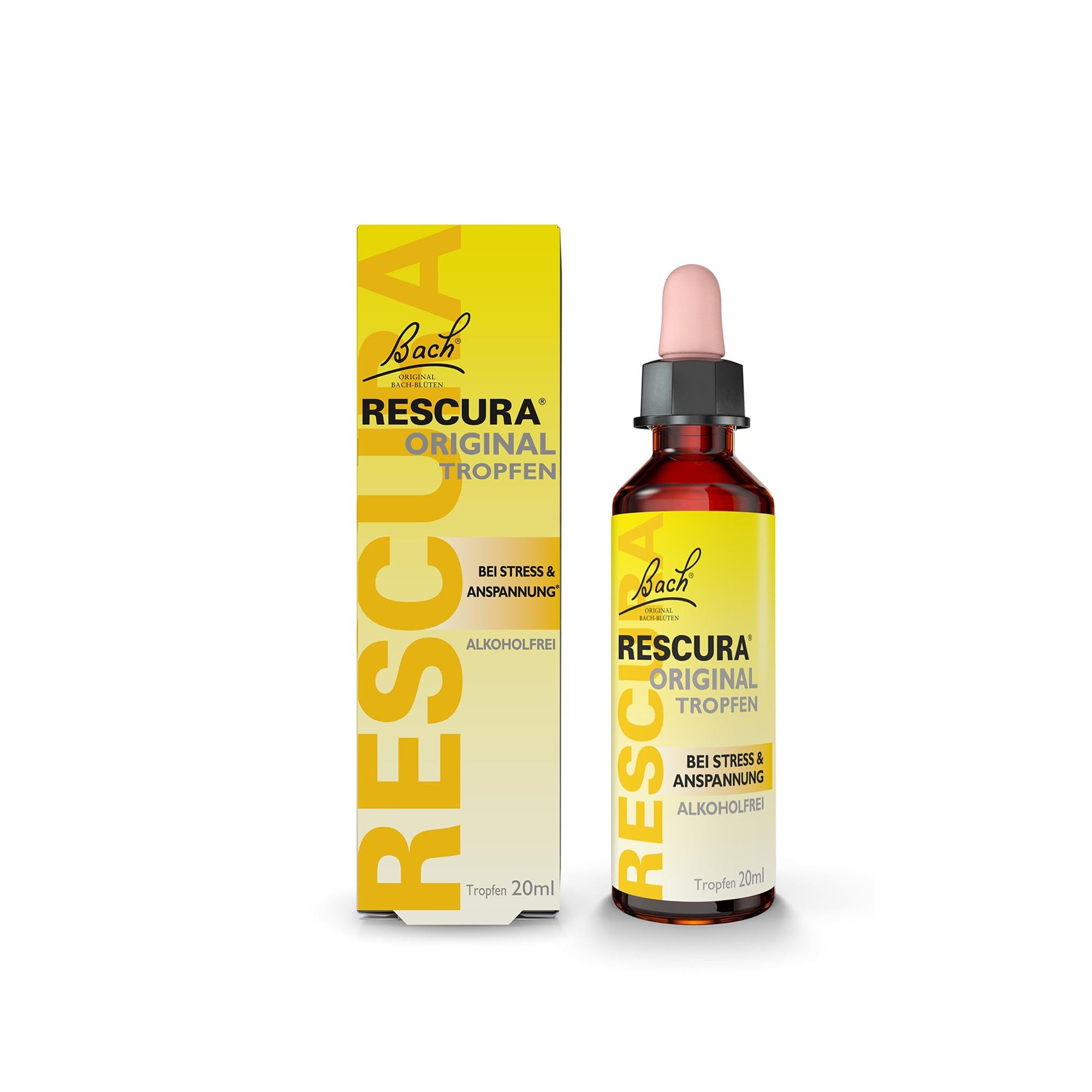 BACH RESCURA Original für emotionale Balance und persönliches Wohlbefinden Spray, 20 St., Alkoholfreie Rezeptur, sanft und unkompliziert anzuwenden