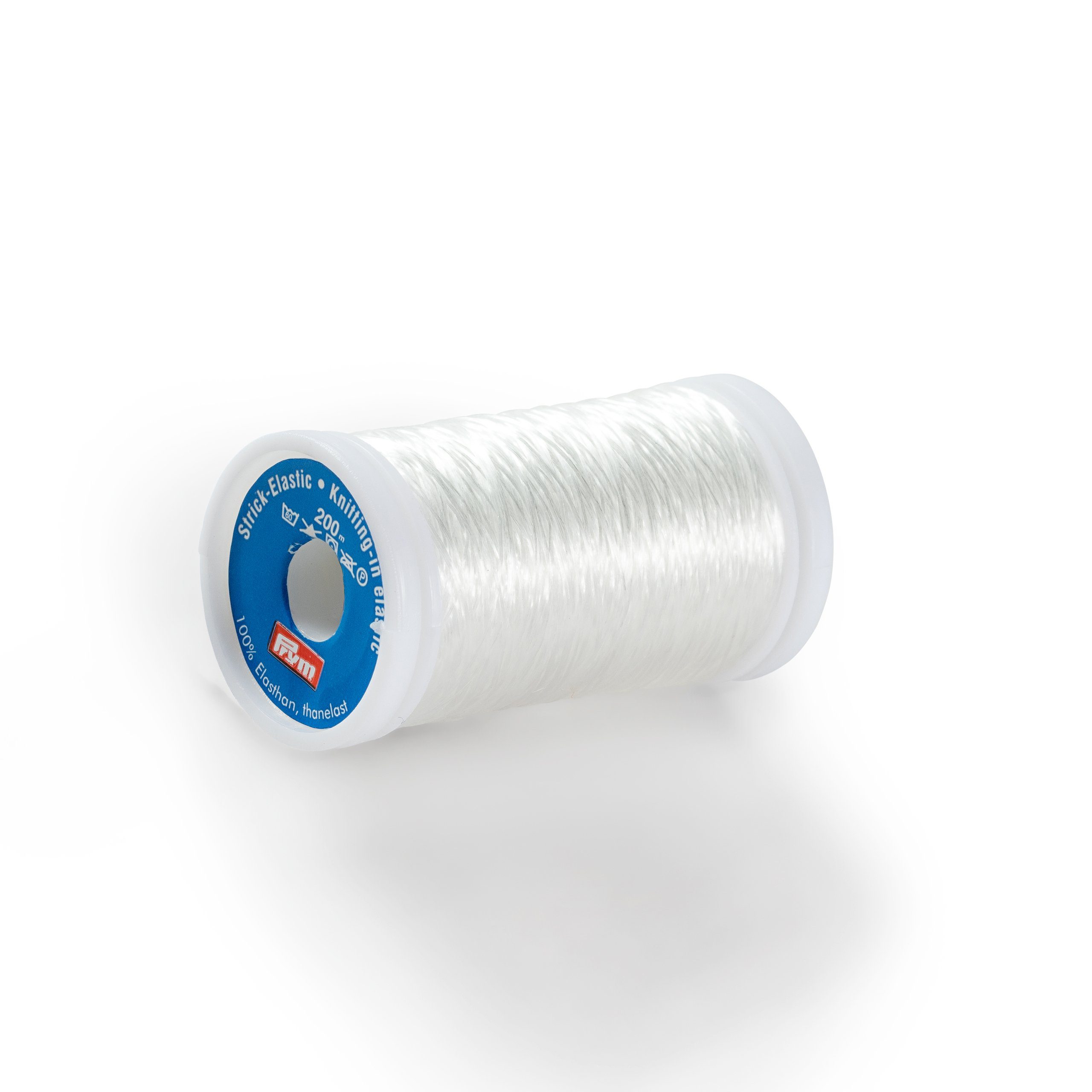 Prym Kreativset Strick Elastic Rolle Transparent, 200 m