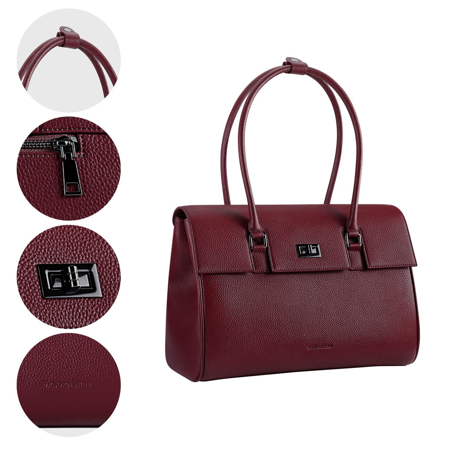 Victoria Hyde Handtasche Victoria Hyde Jolene Schultertasche Umhängetasche (Kein Set, Kein Set), klassisch