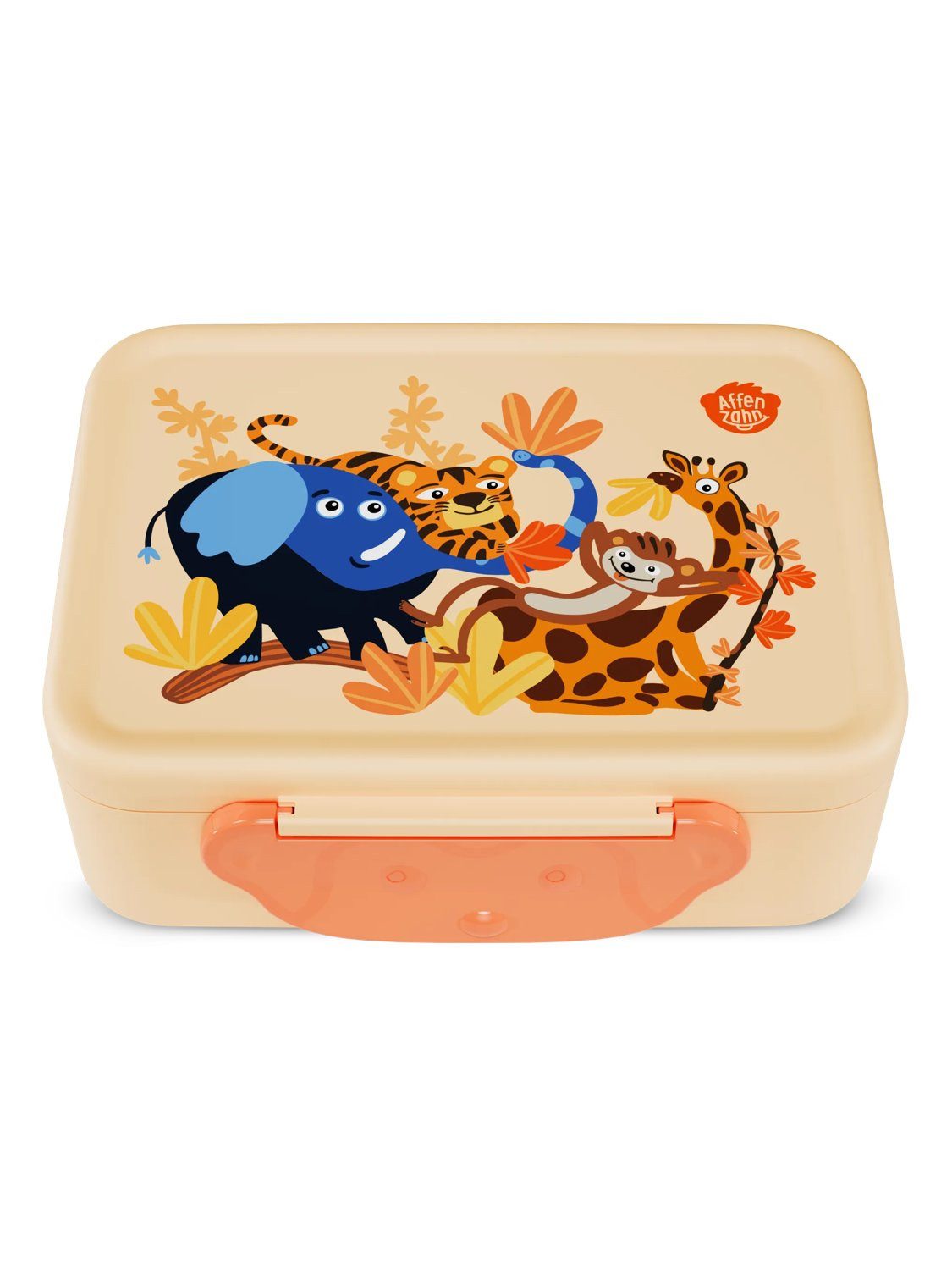 Affenzahn Lunchbox Brotdose, Kunststoff, (Brotdose, 1-tlg., 1x Brotdose), spülmaschinengeeignet bis 45 Grad, Handwäsche empfohlen