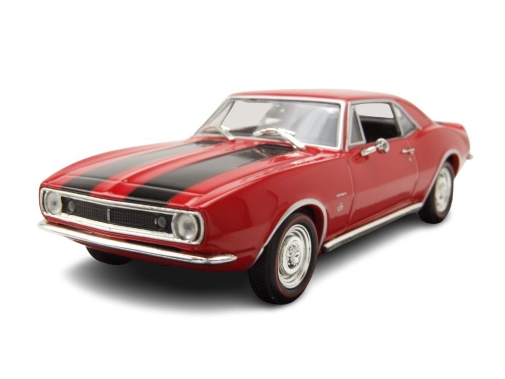 Maxichamps Modellauto Chevrolet Camaro 1967 rot, Maßstab 1:43