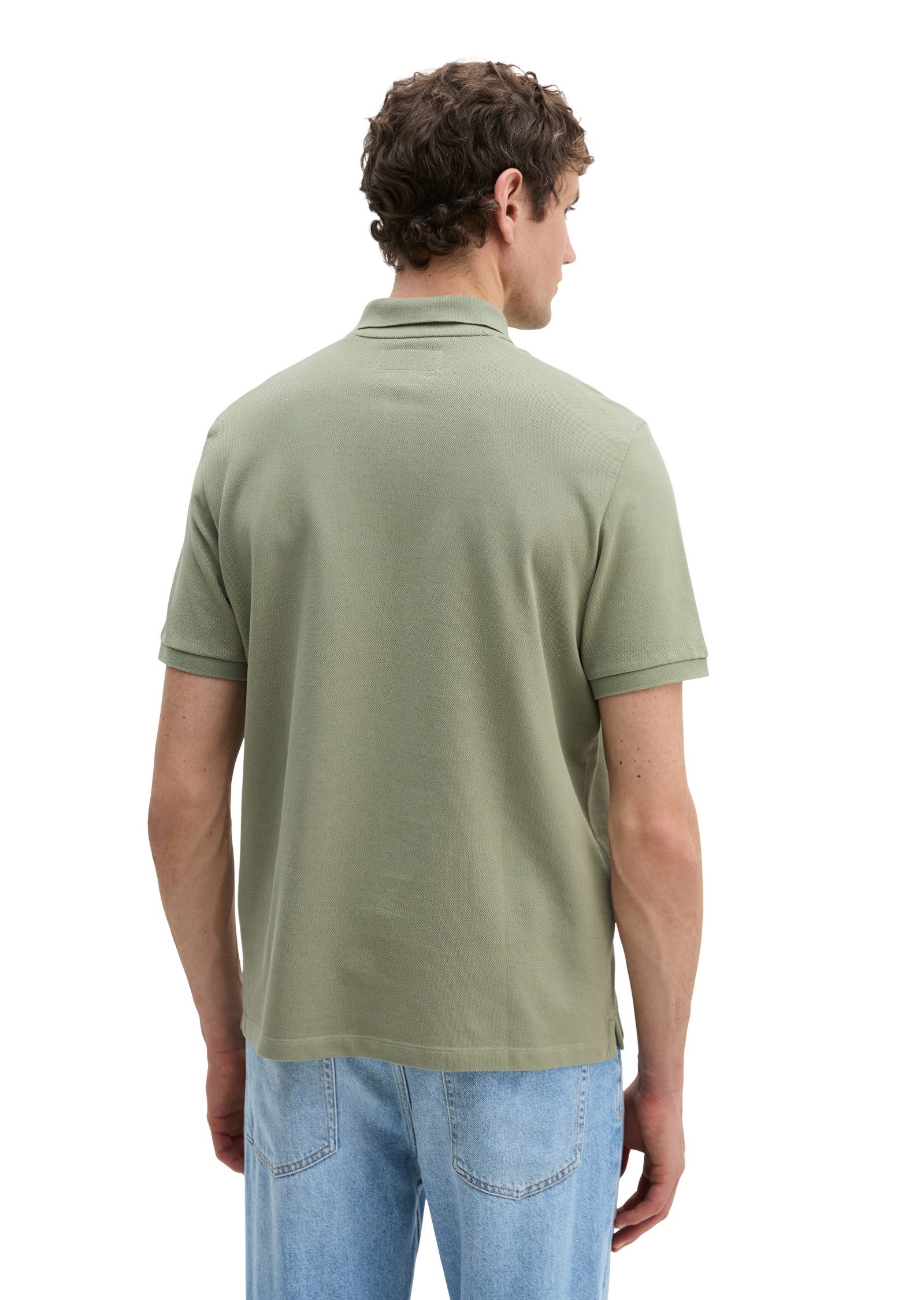 Marc O'Polo Poloshirt mit kleiner Label-Stickerei günstig online kaufen