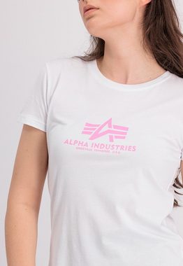 Alpha Industries T-Shirt New Basic T Wmn Neon Print